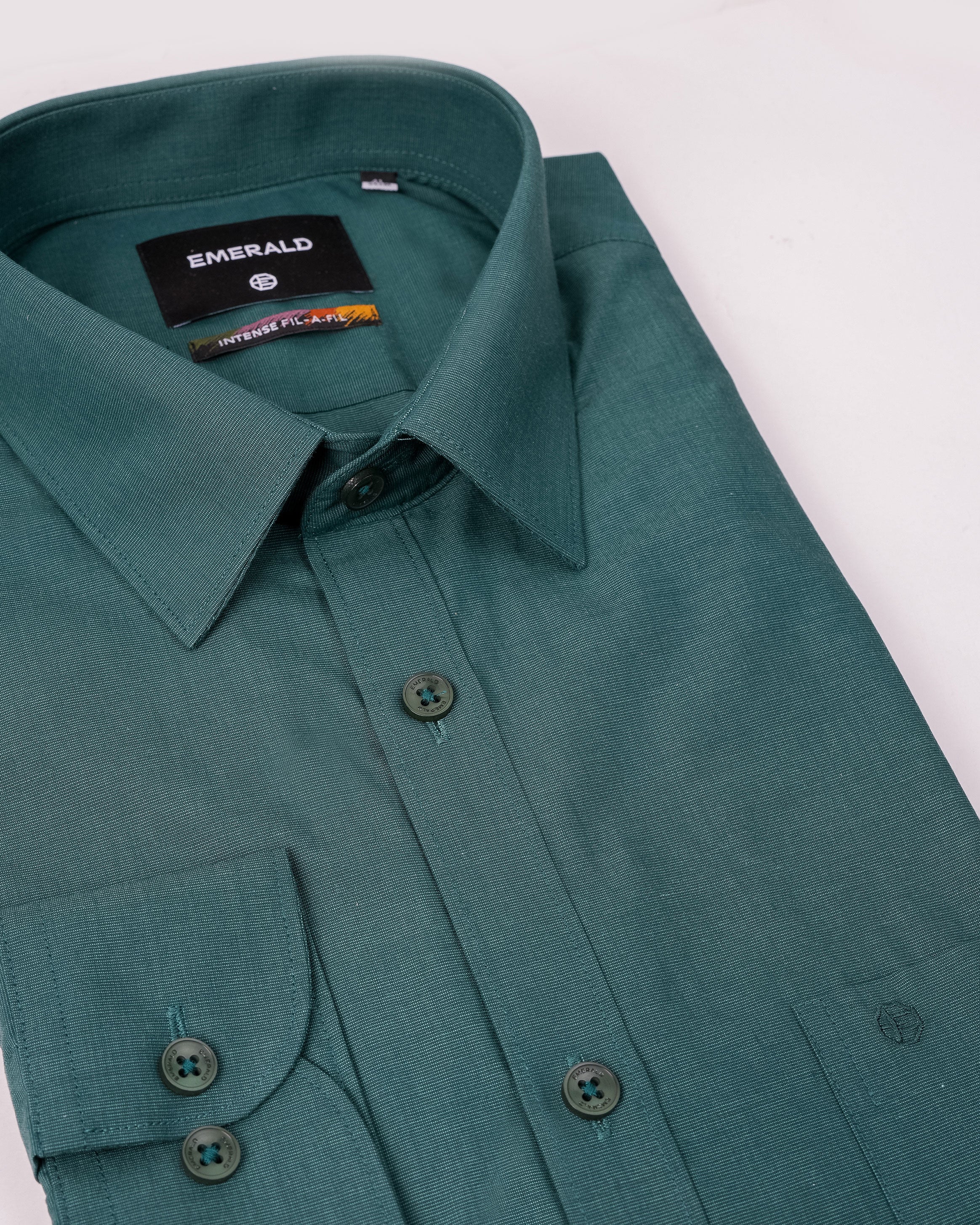 Emerald Formal Fil-A-Fil Slim Fit - Posy Green