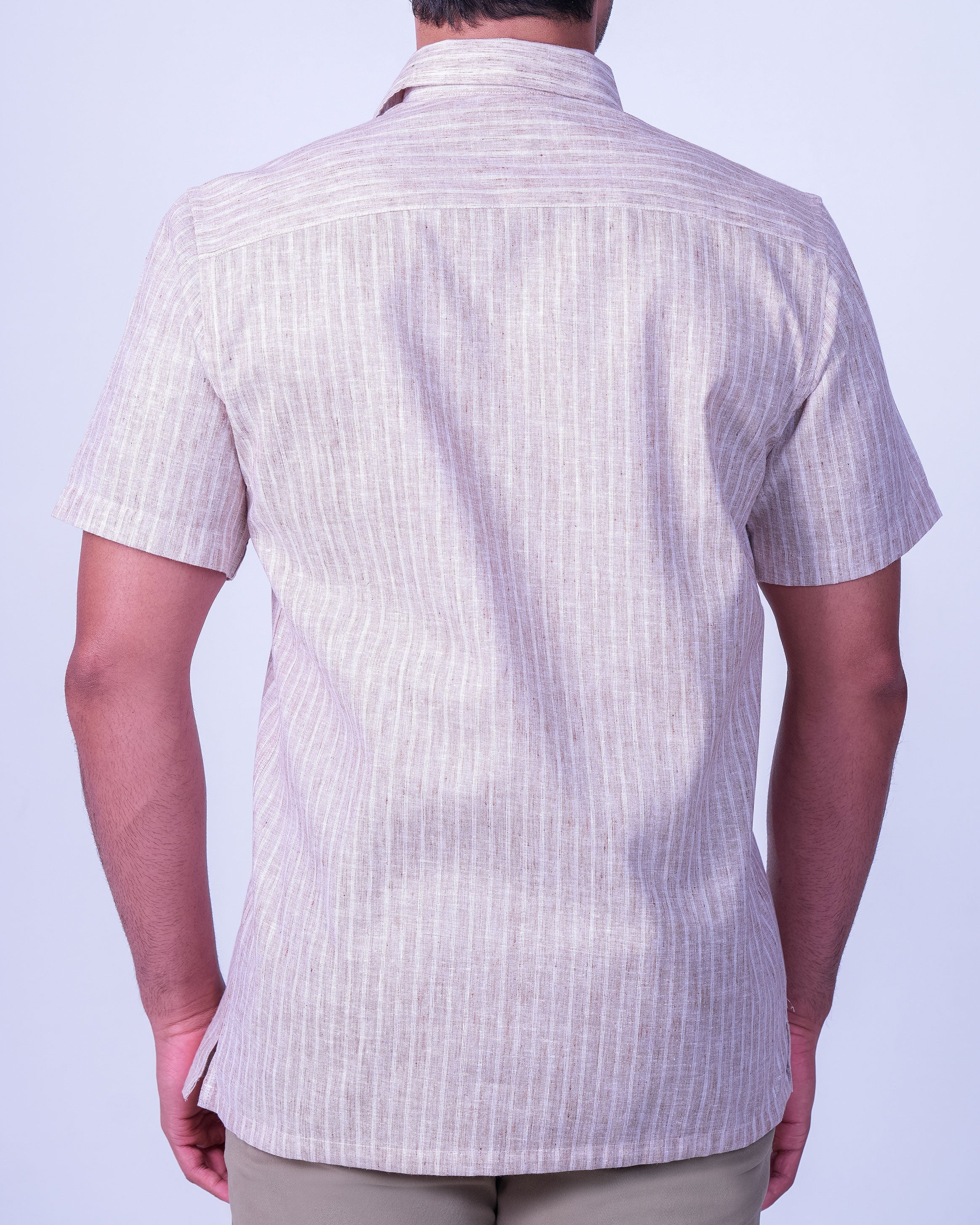 Emerald Casual Linen Looks Regular Fit - Rugby Tan