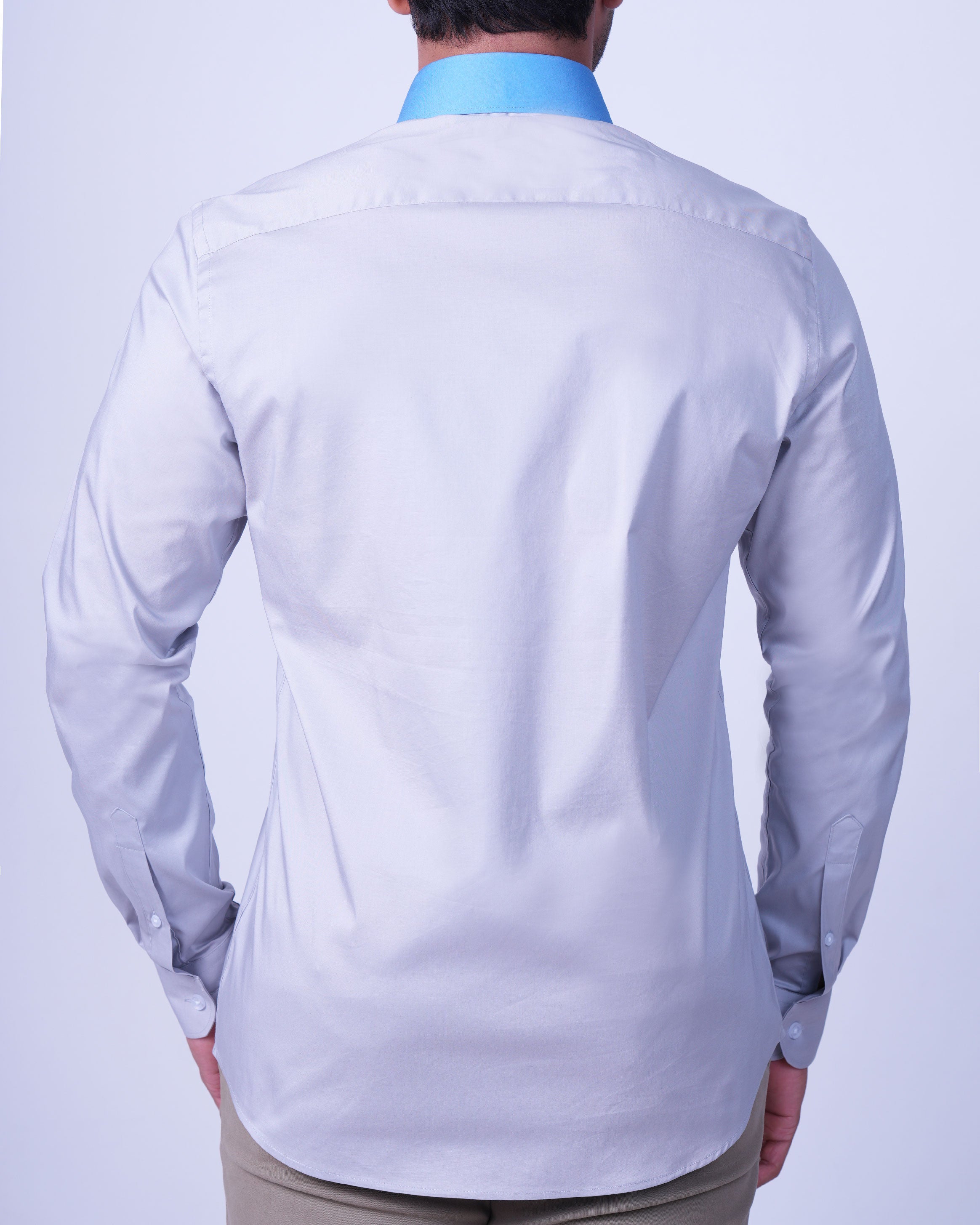 Emerald Casual Plain Slim Fit - Cloud Burst