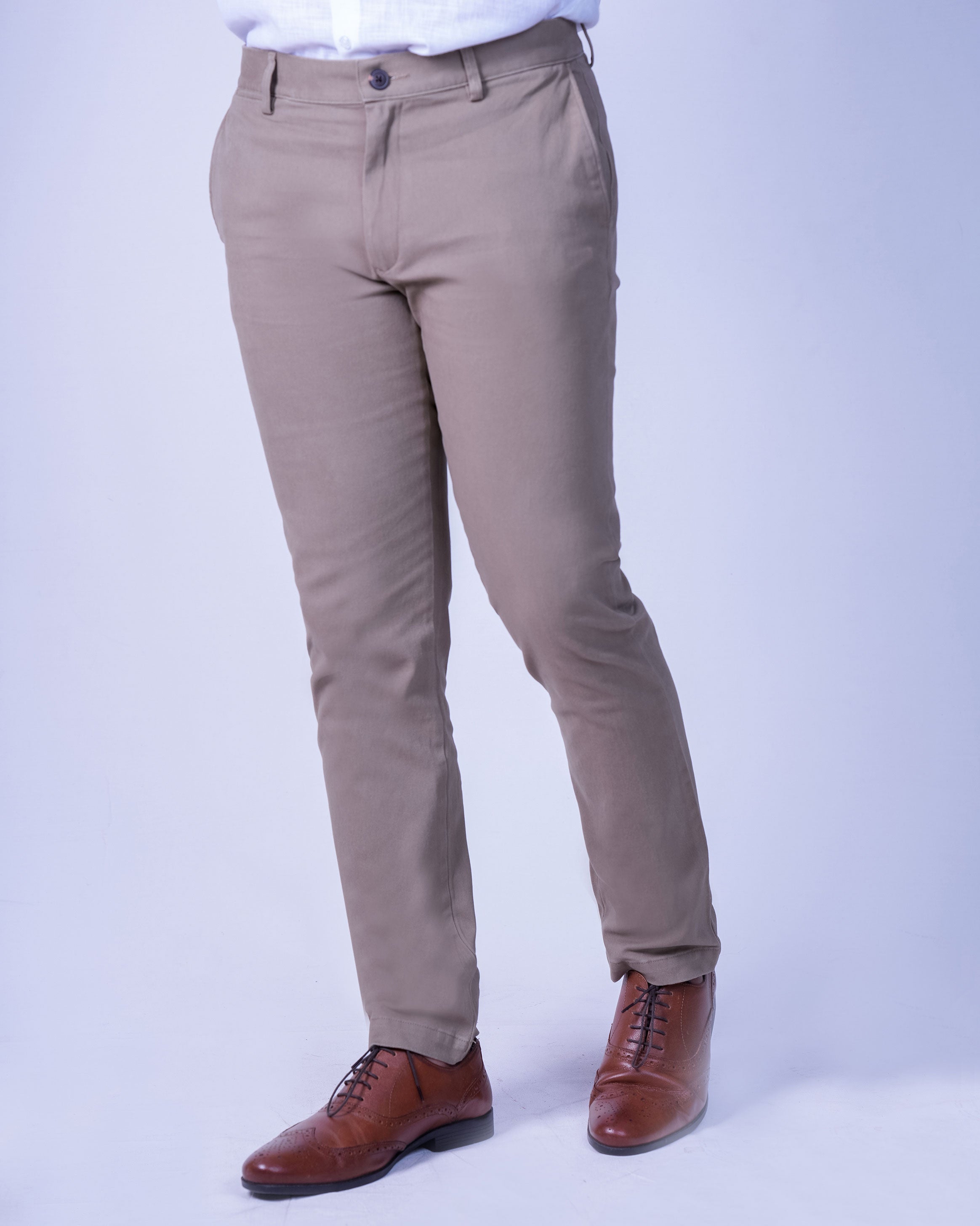 Emerald Chino Z - Tobacco Brown