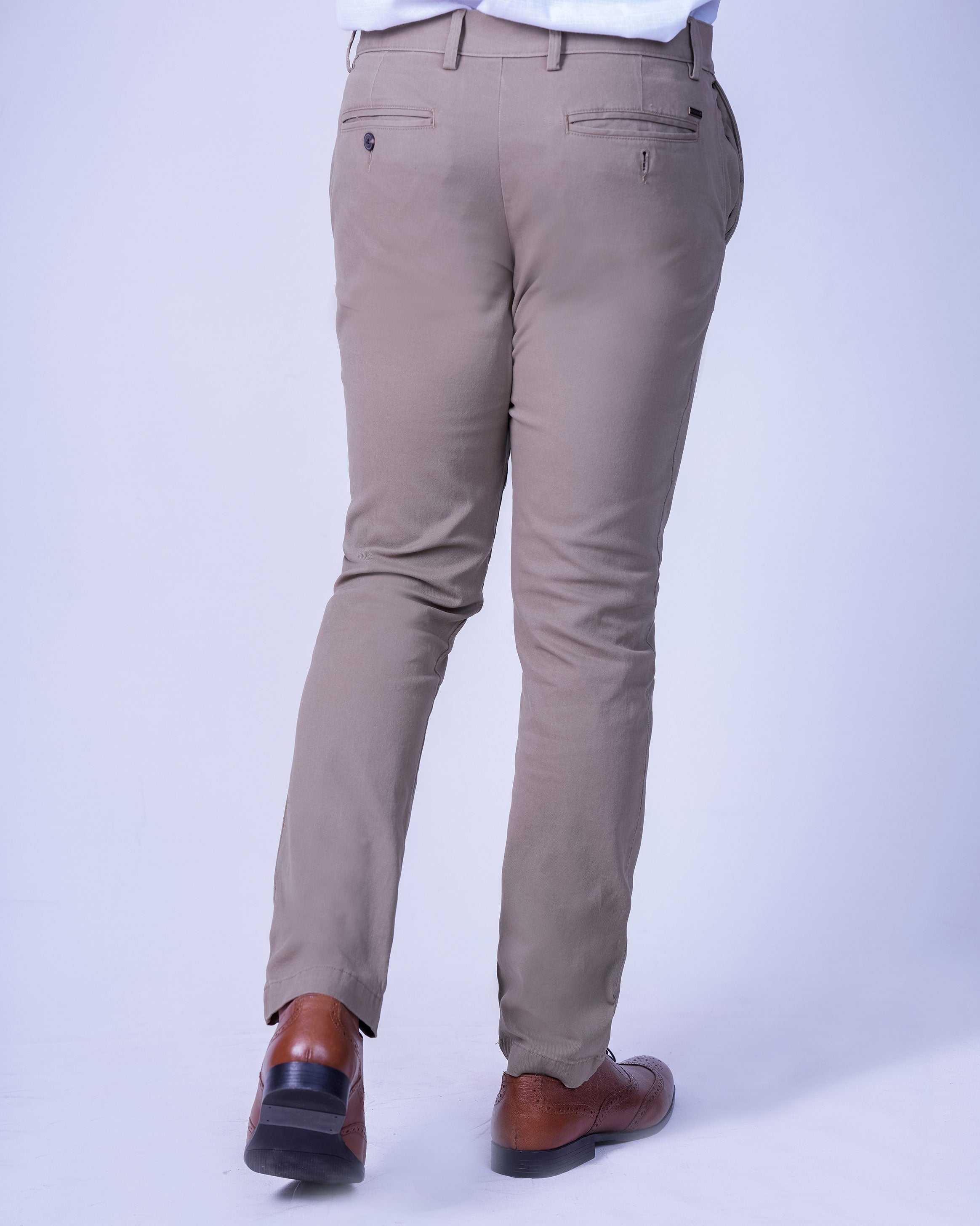 Emerald Chino Z - Tobacco Brown
