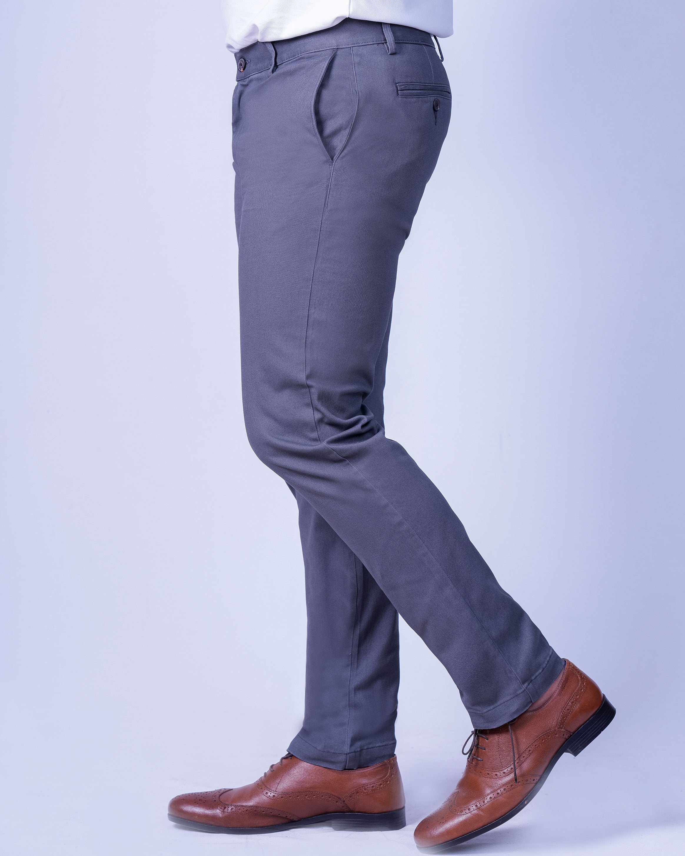 Emerald Chino Z - Charcoal