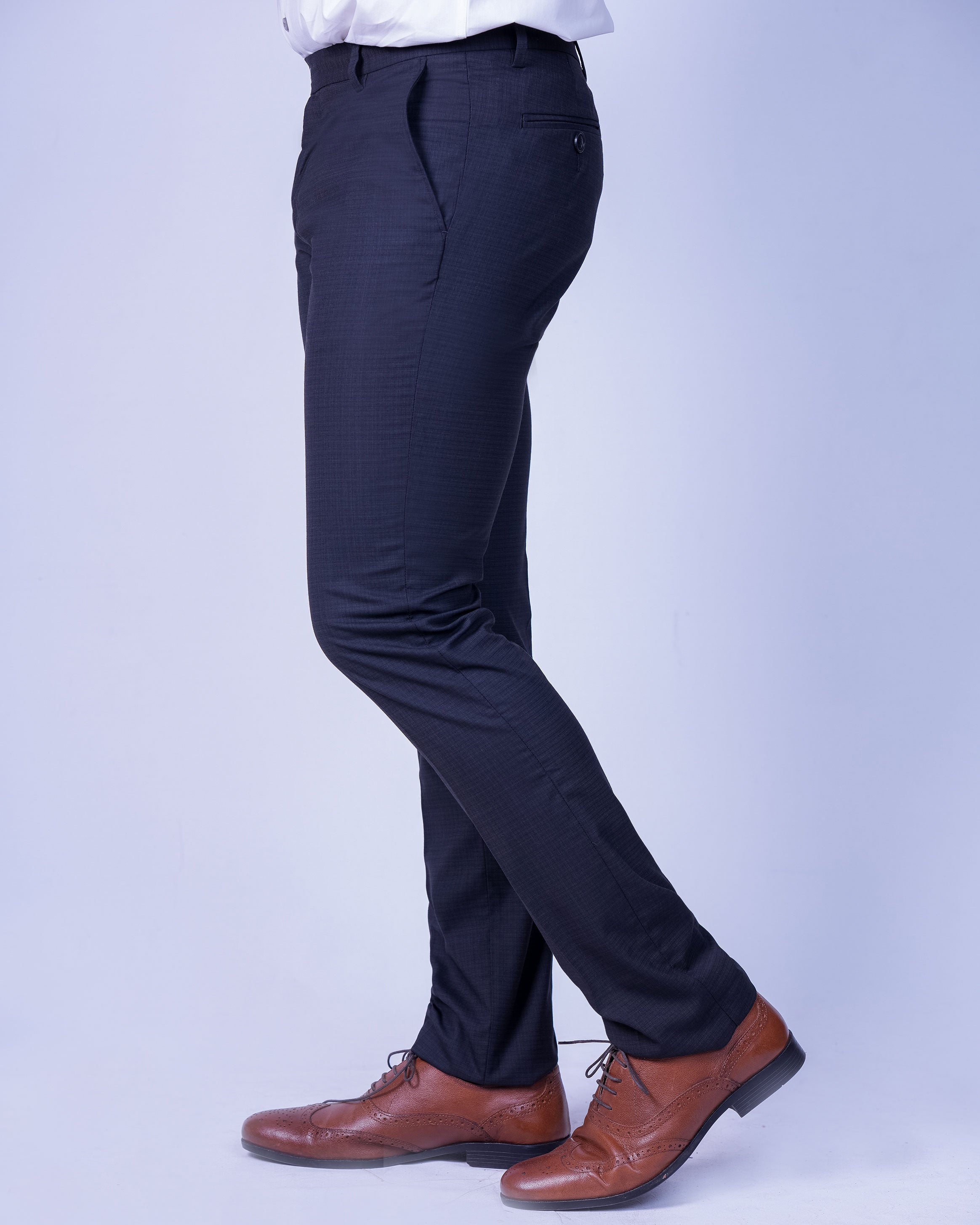 Emerald Formal Trouser Ultra Slim Fit-Black