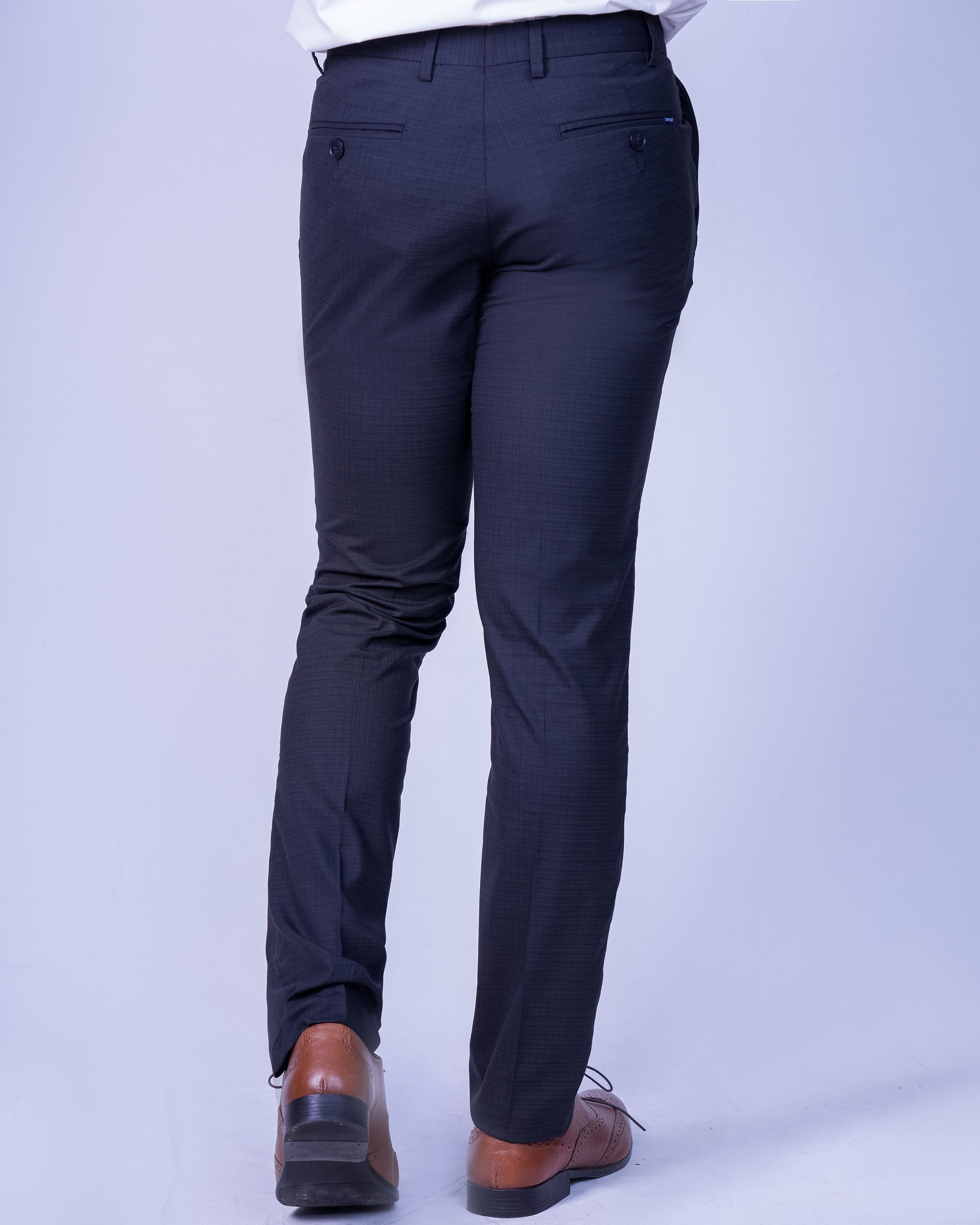 Emerald Formal Trouser Ultra Slim Fit-Black