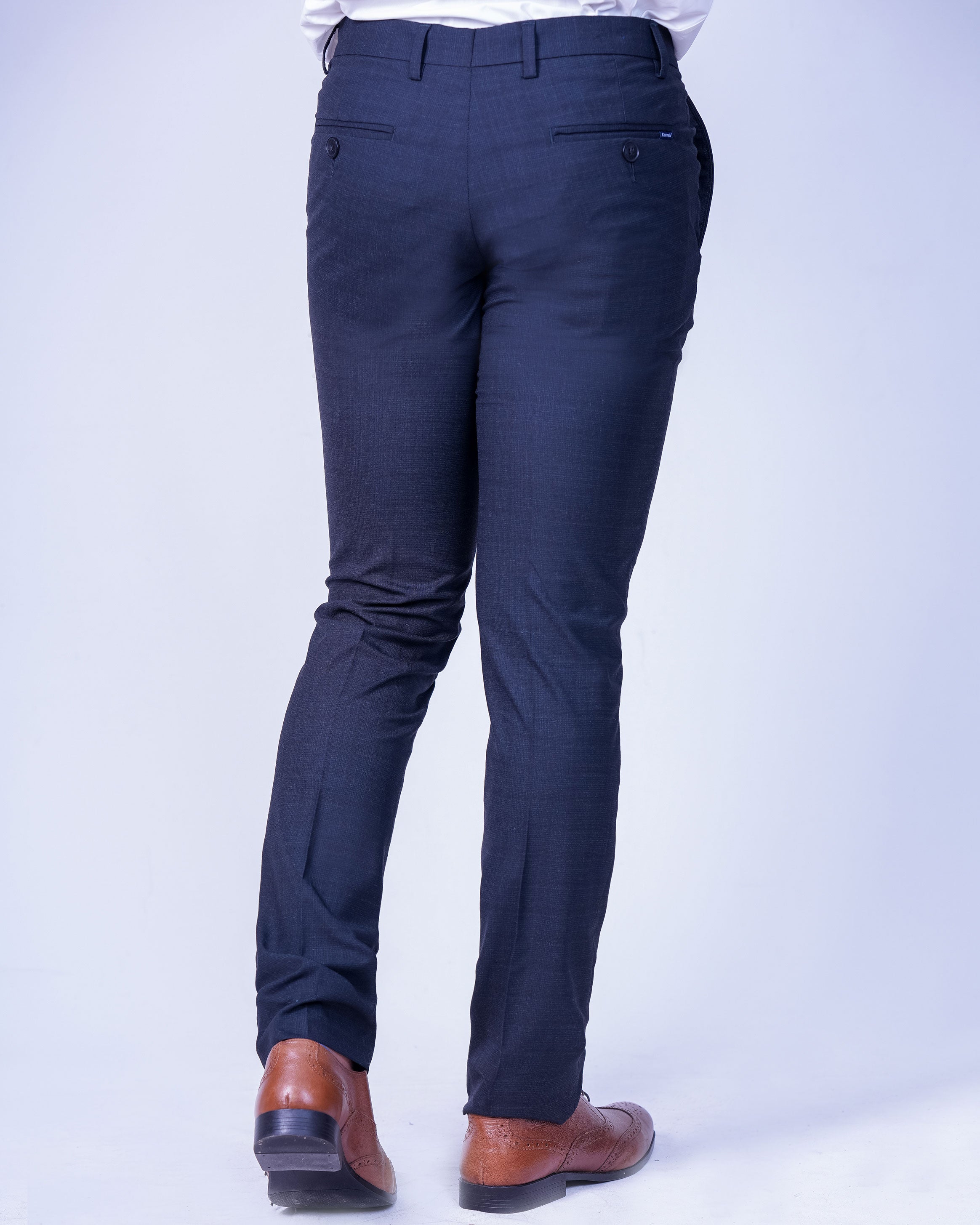 Emerald Formal Trouser Ultra Slim Fit-Black Inck