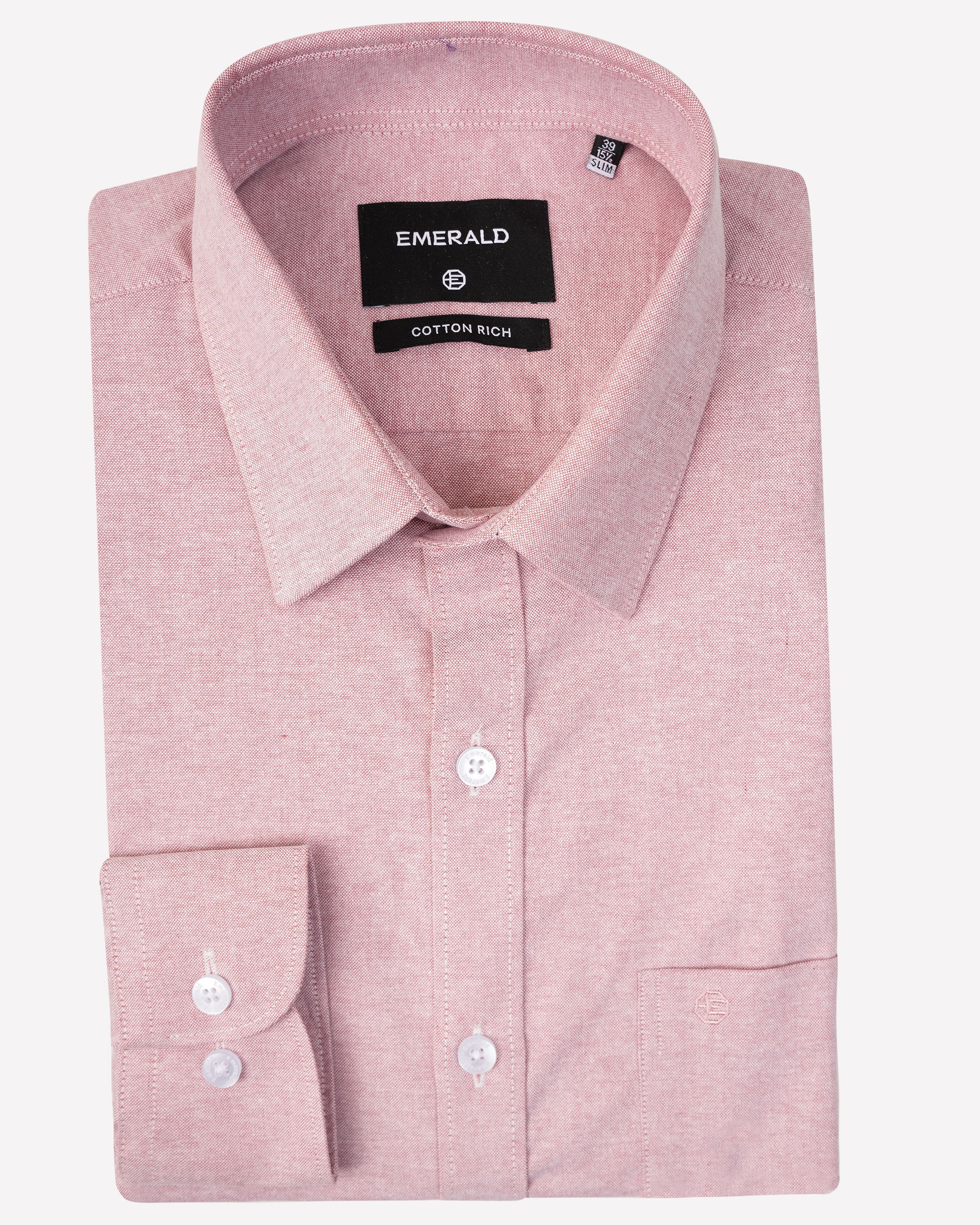 Emerald Formal Plain Slim Fit-Cardinal