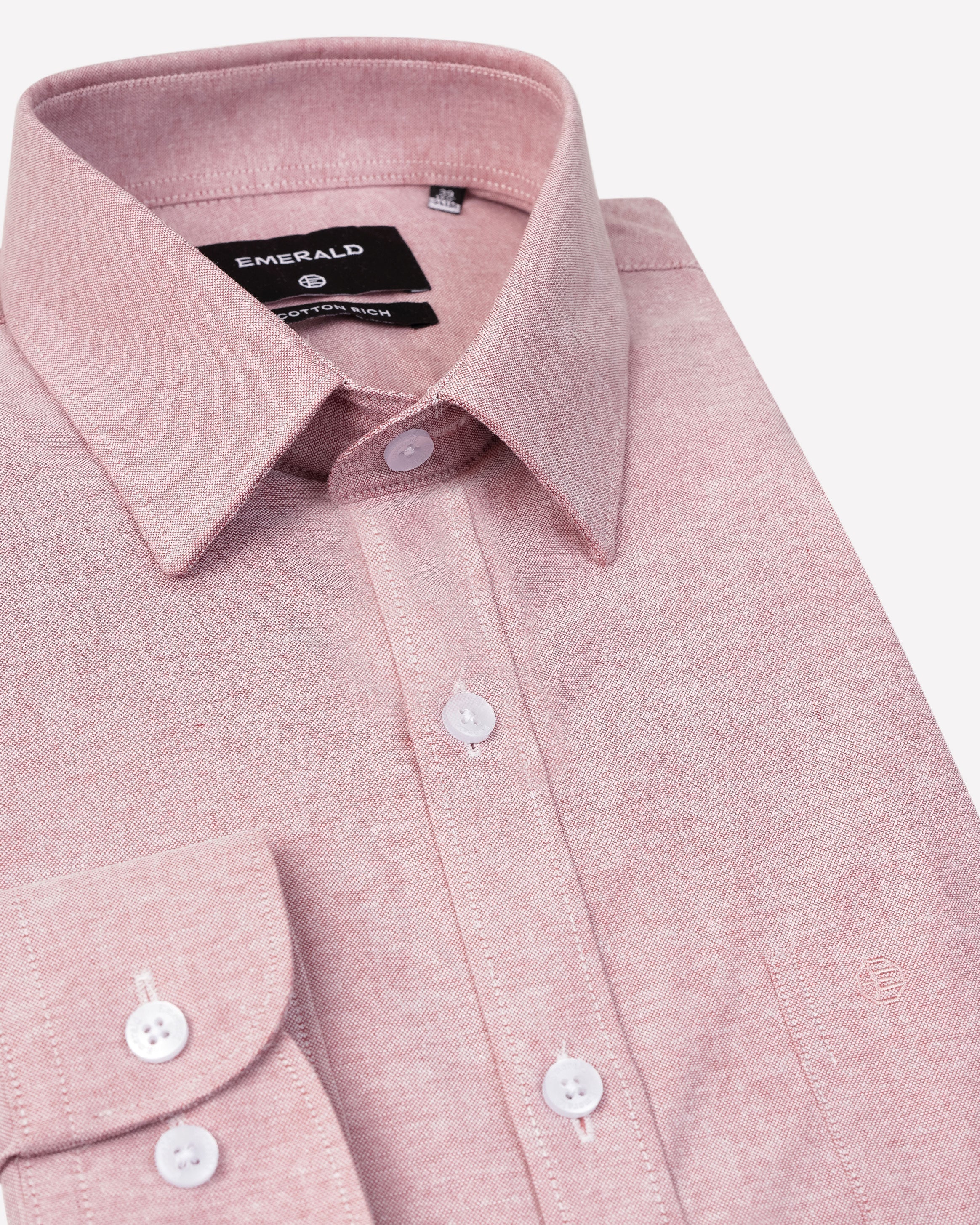 Emerald Formal Plain Slim Fit-Cardinal