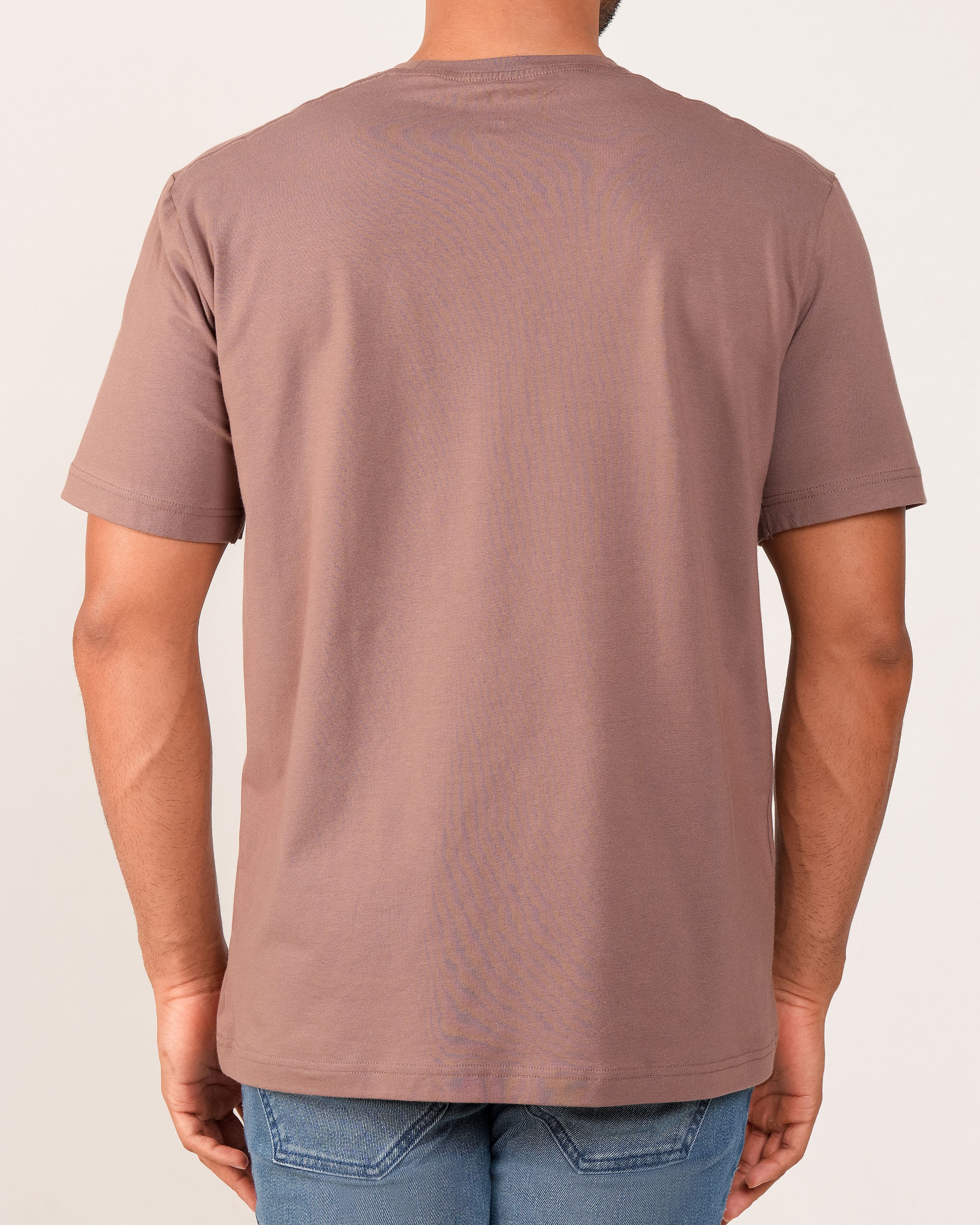 Emerald Crew Neck Tee - Rawhide