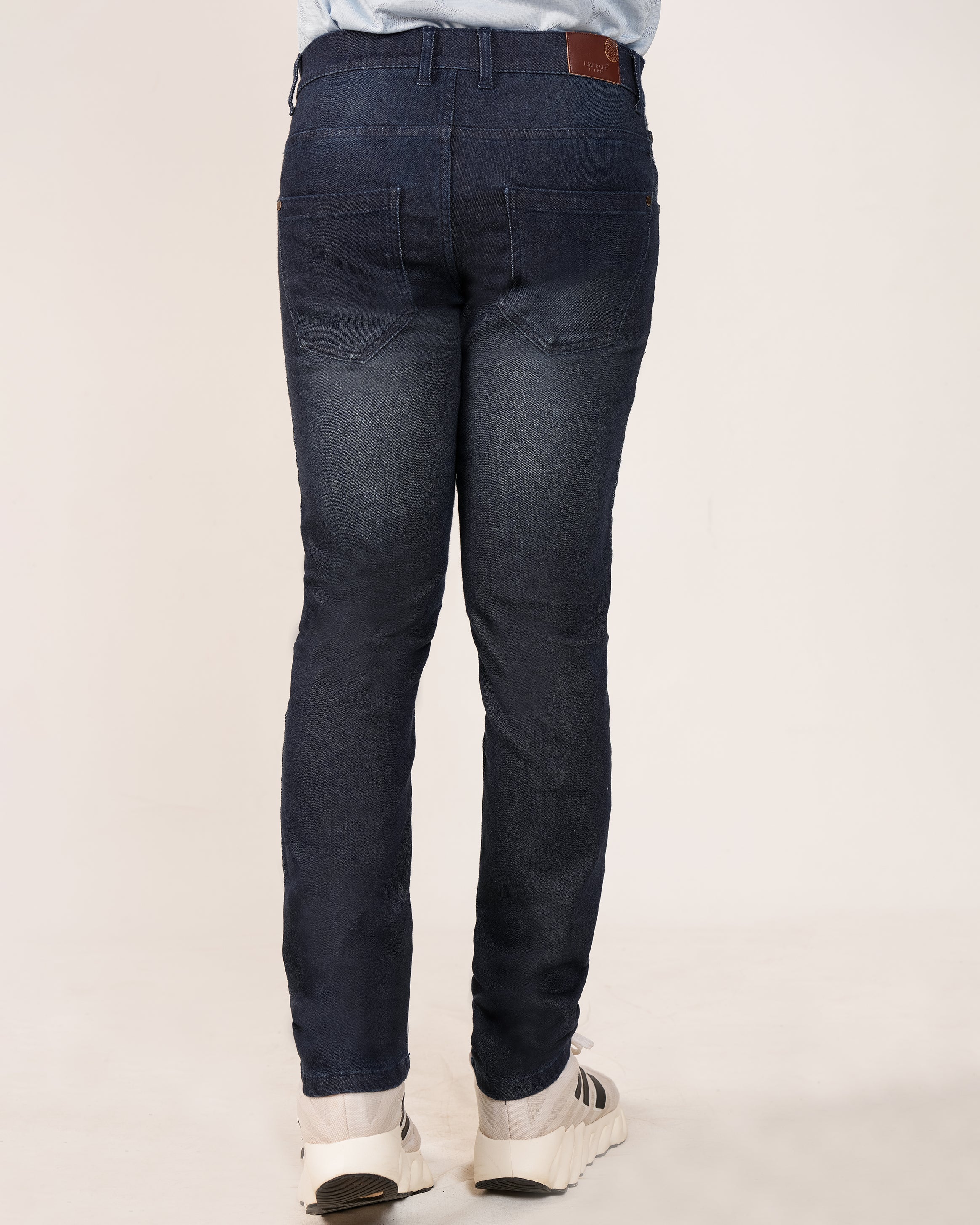 Emerald Denim Dark Wash Slim Fit-Navy