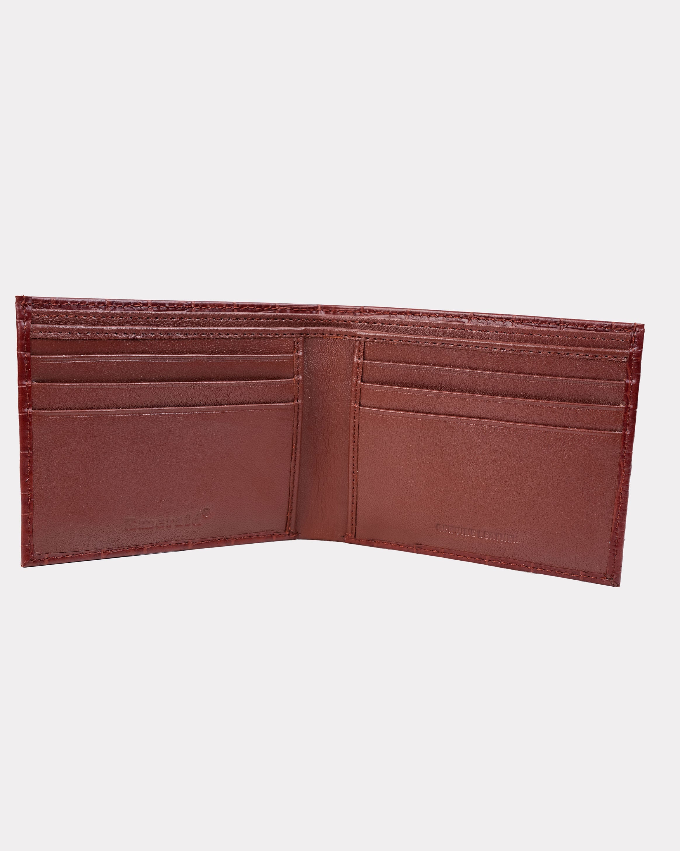 Emerald Bi-Fold Wallet - Tan