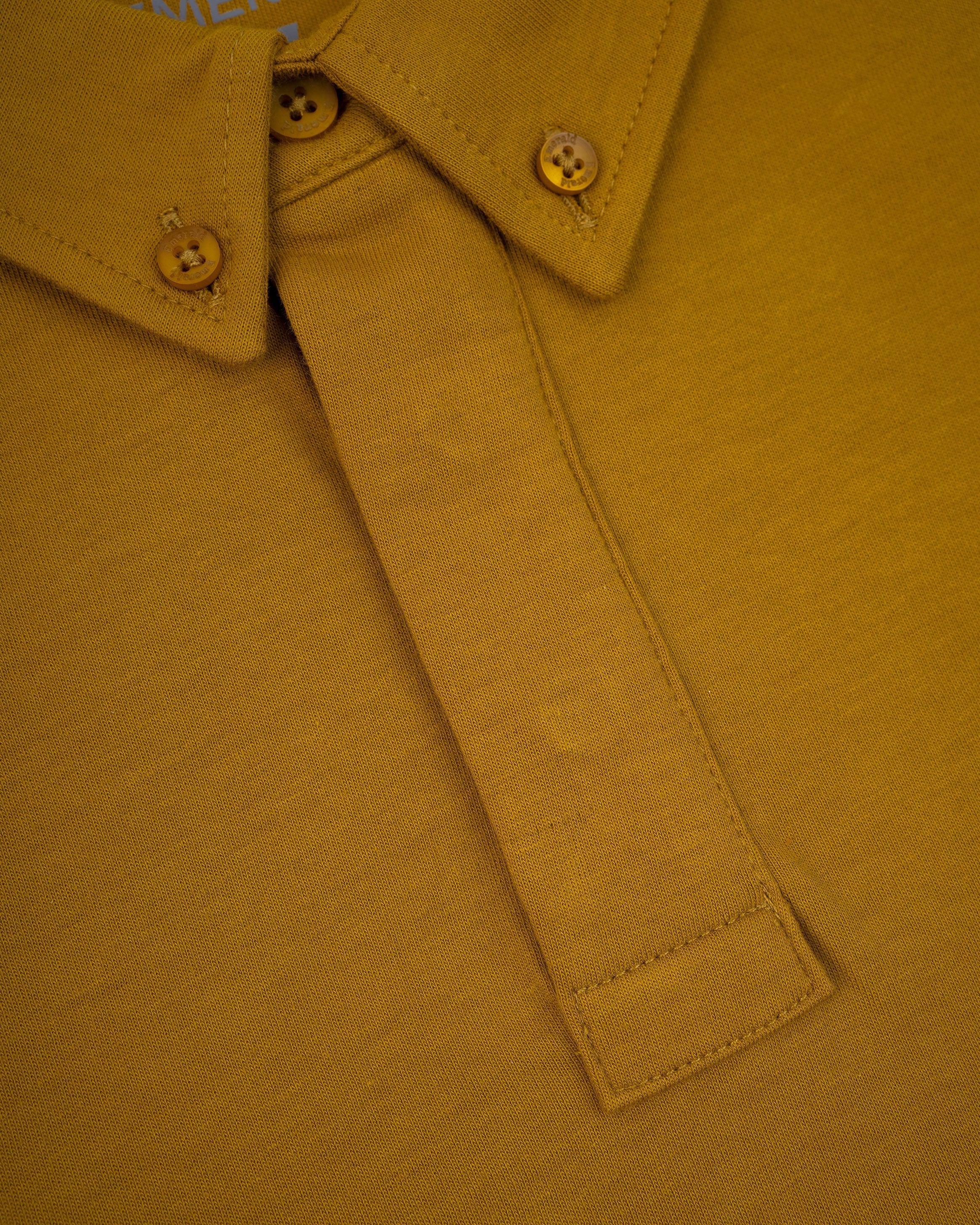 Emerald Polo Plain Slim Fit-Honey