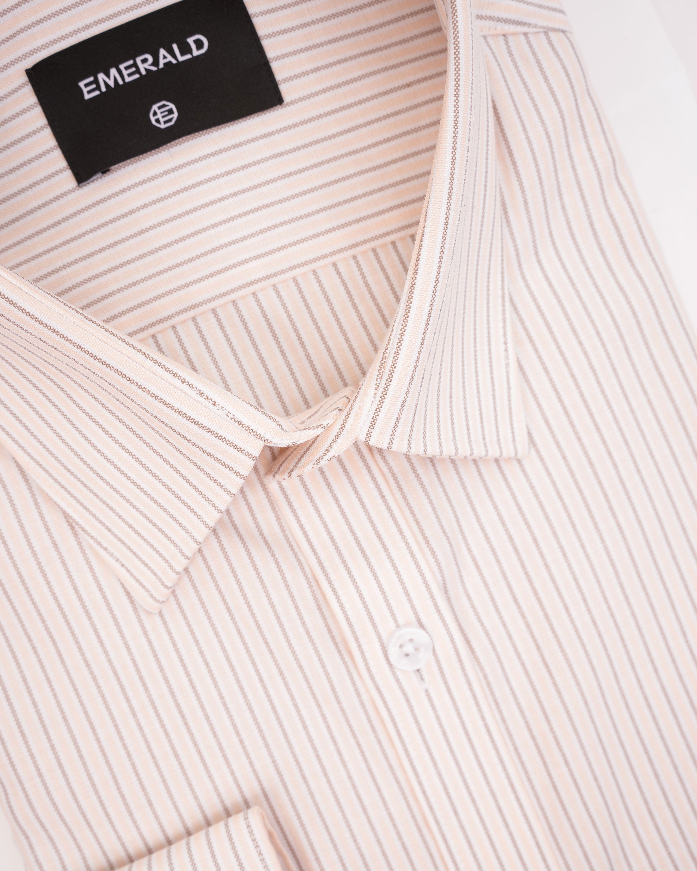 Emerald Formal Stripe Slim Fit-Apple Blosson