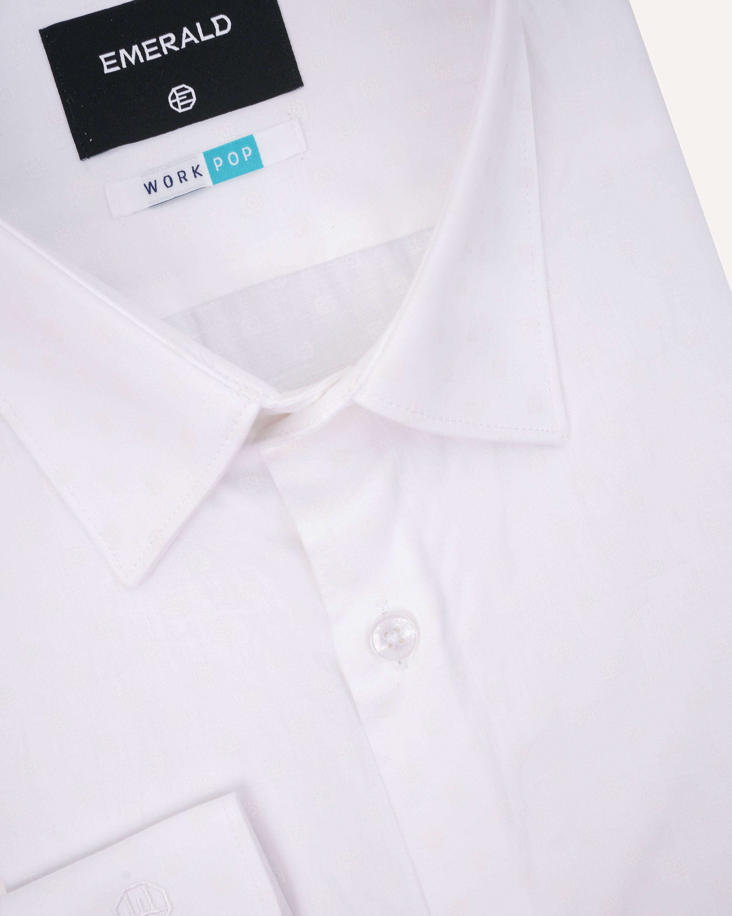 Emerald Formal Printed Slim Fit-Vapous Grey