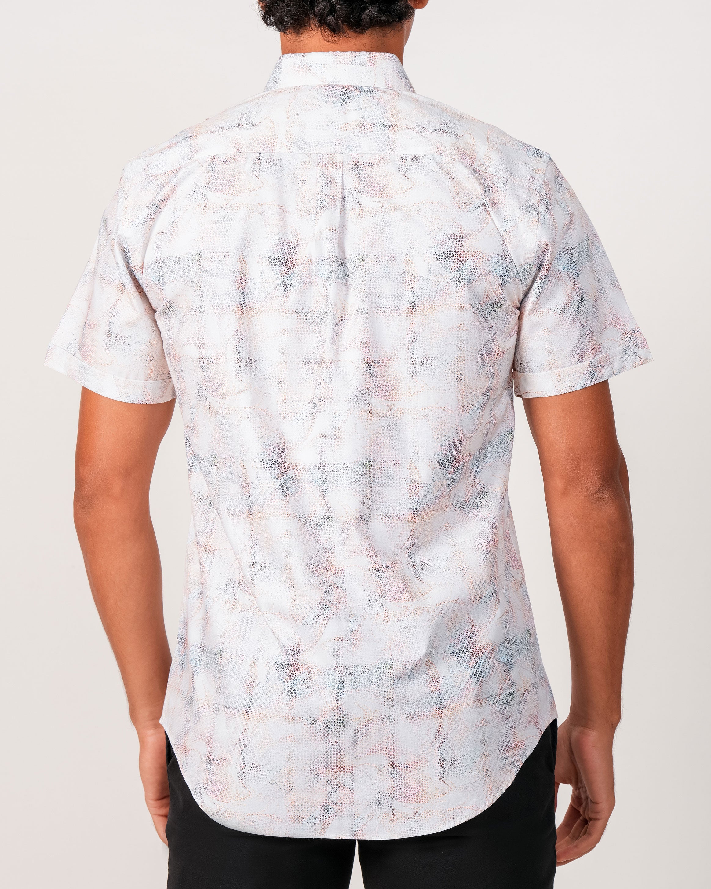 Emerald Casual Printed Regular Fit - Mandarin Orange