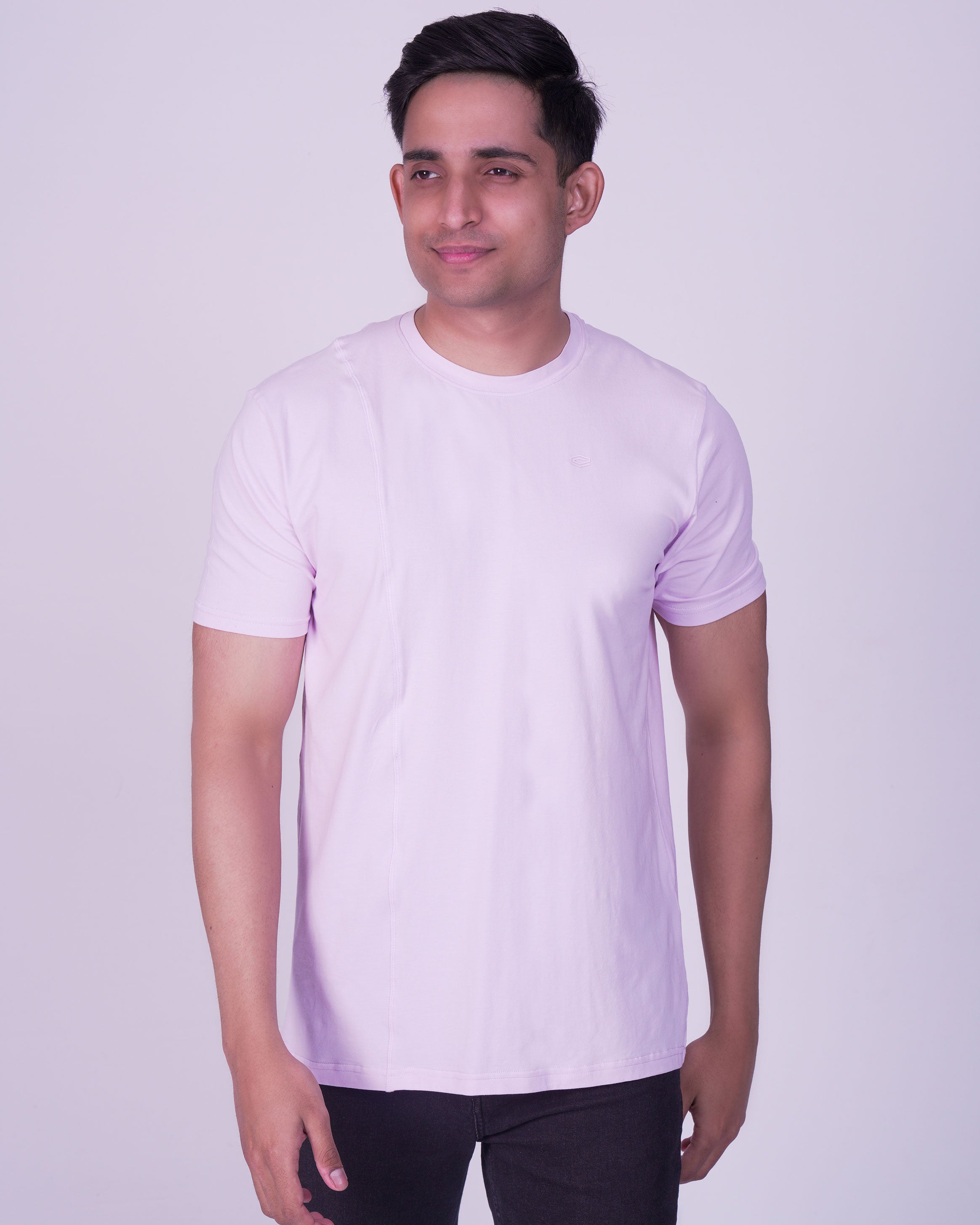 Emerald Crew Neck Slim Fit-Orchid Hush