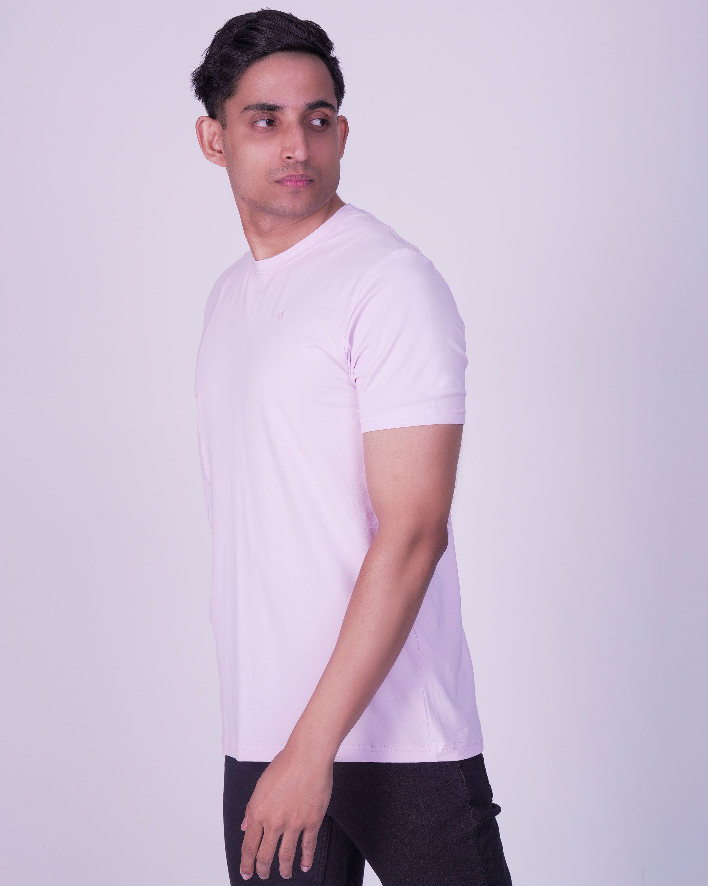 Emerald Crew Neck Slim Fit-Orchid Hush