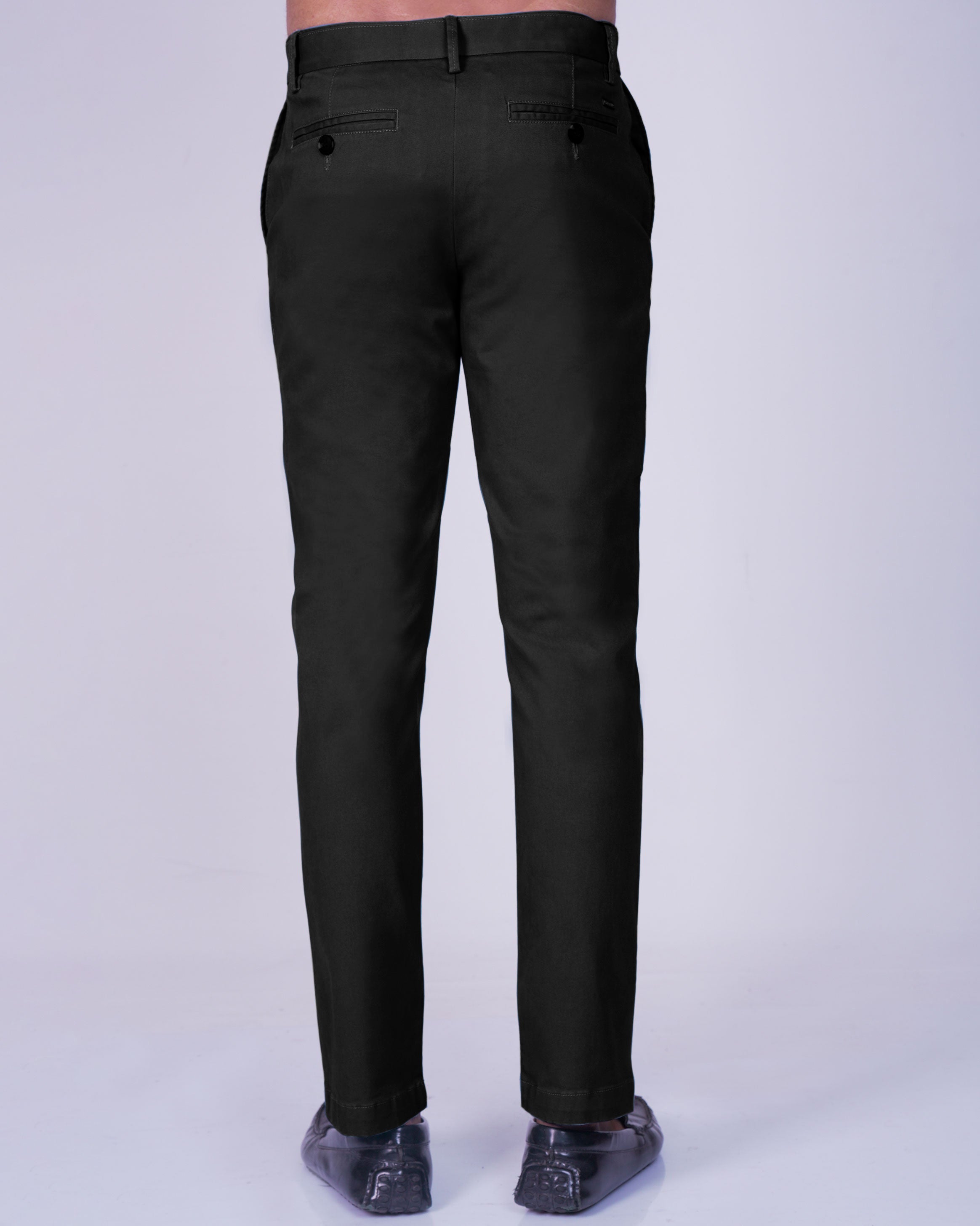 Emerald Chino Z Plain Slim Fit-Moonless Night