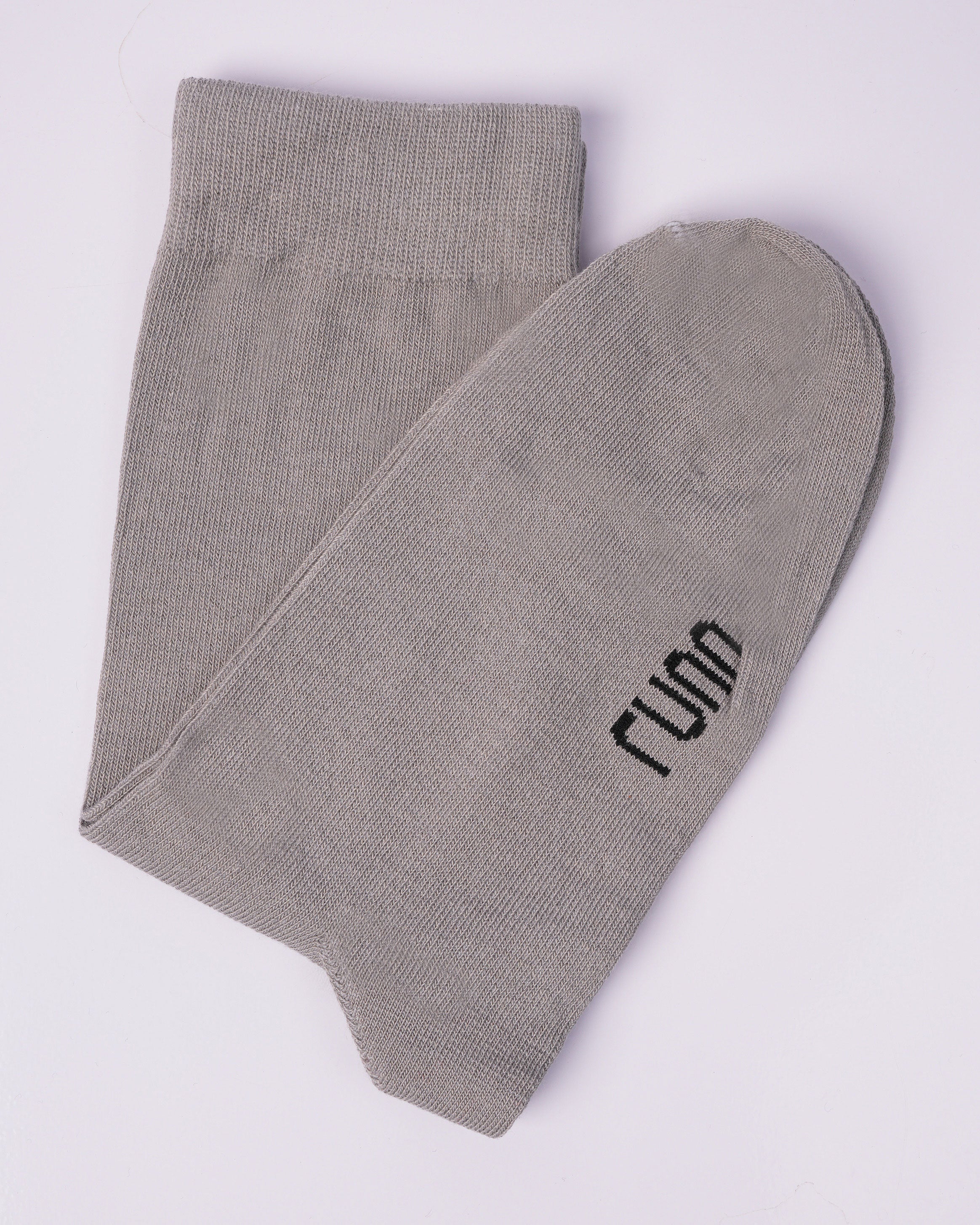 Runn Full Plain Socks - Ash