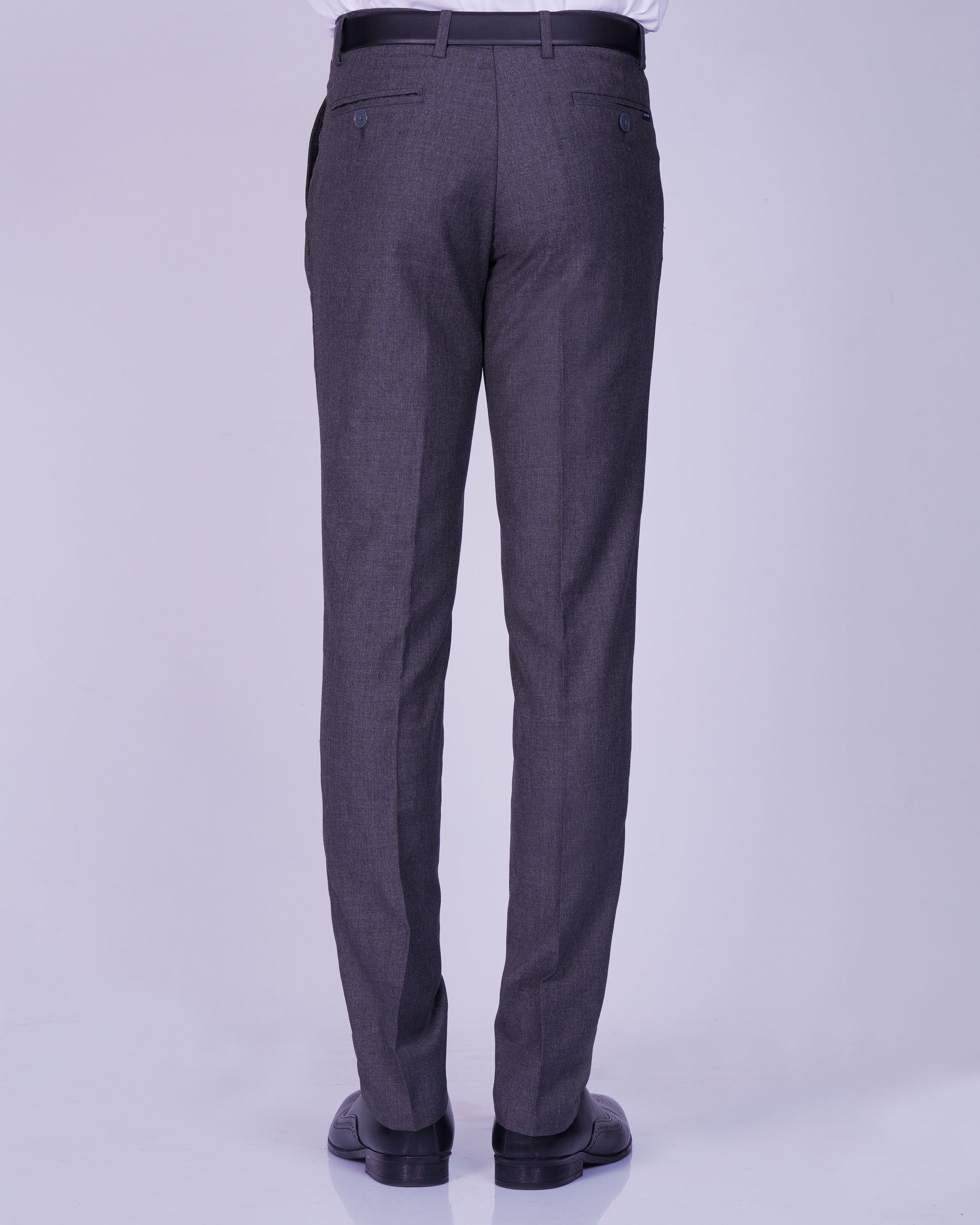 Emerald Formal Trouser Plain Ultra Slim Fit-Folkstone Grey