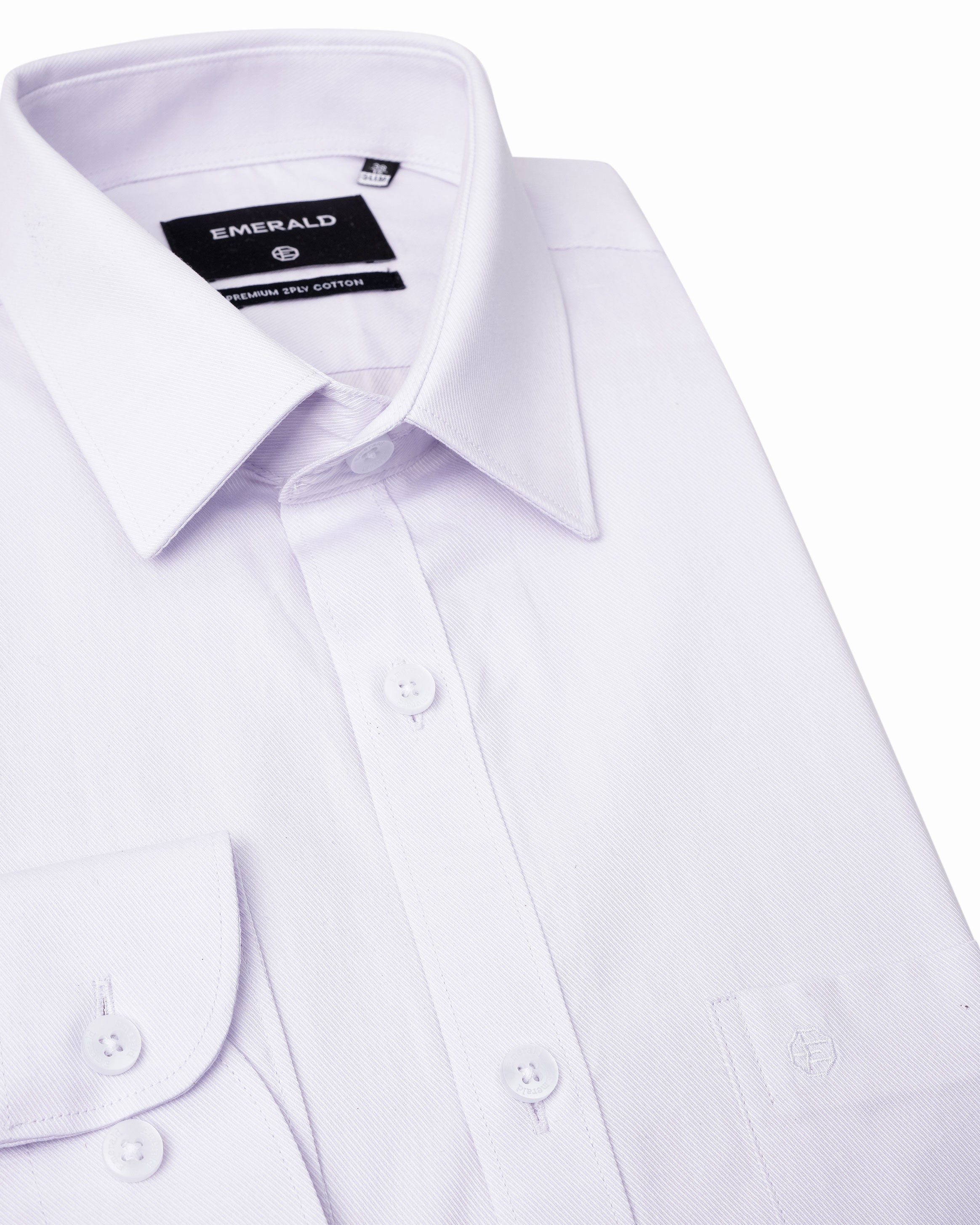 Emerald Formal Plain Slim Fit - Orchid Tint