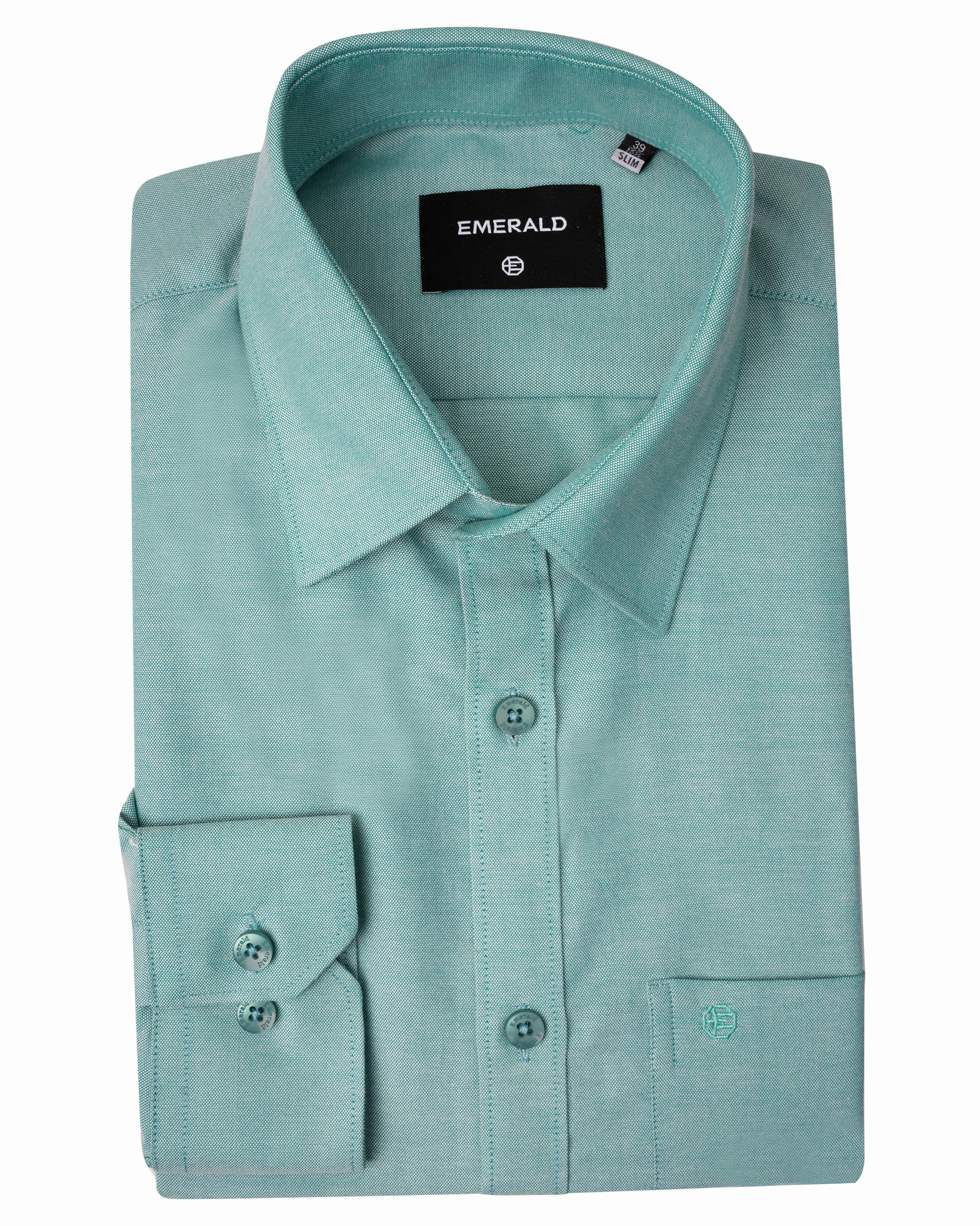 Emerald Formal Plain Slim Fit - Ming Green