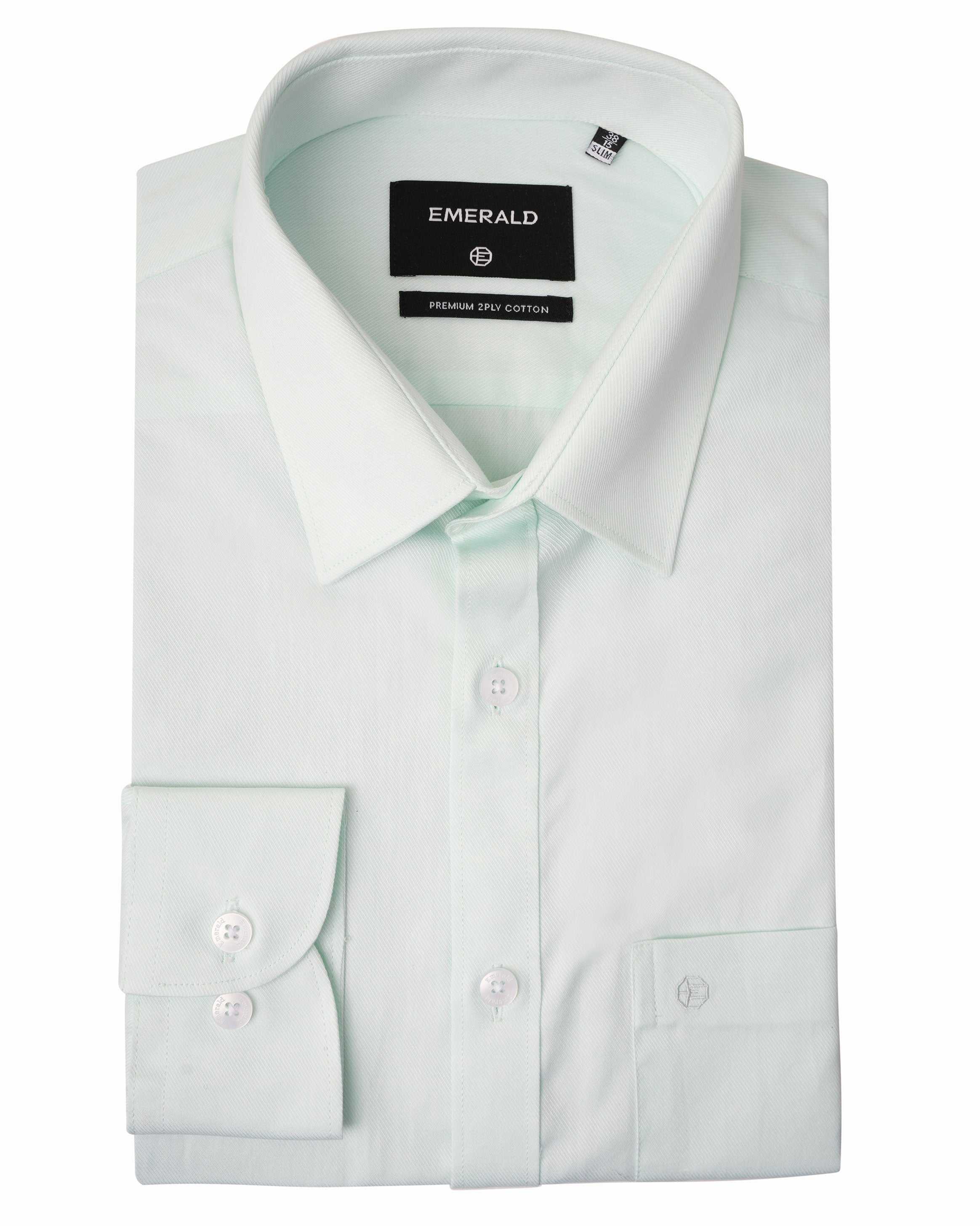 Emerald Formal Plain Slim Fit - Soothing Sea