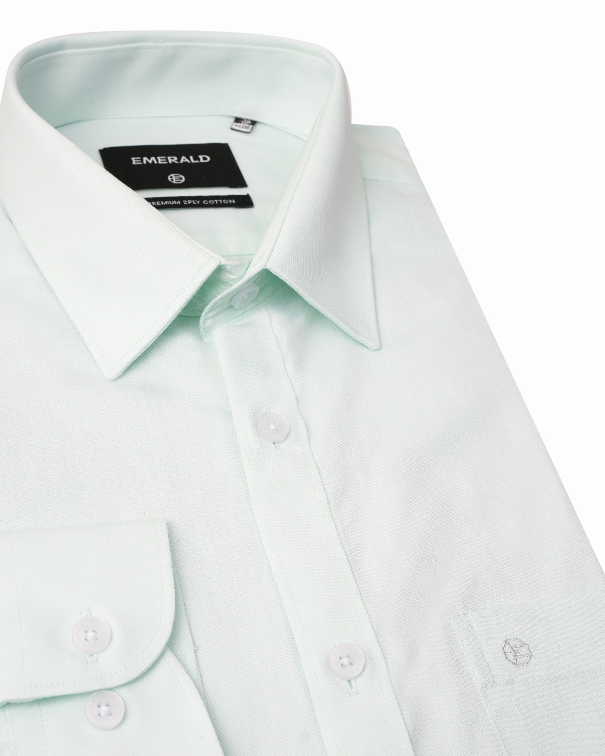 Emerald Formal Plain Slim Fit - Soothing Sea