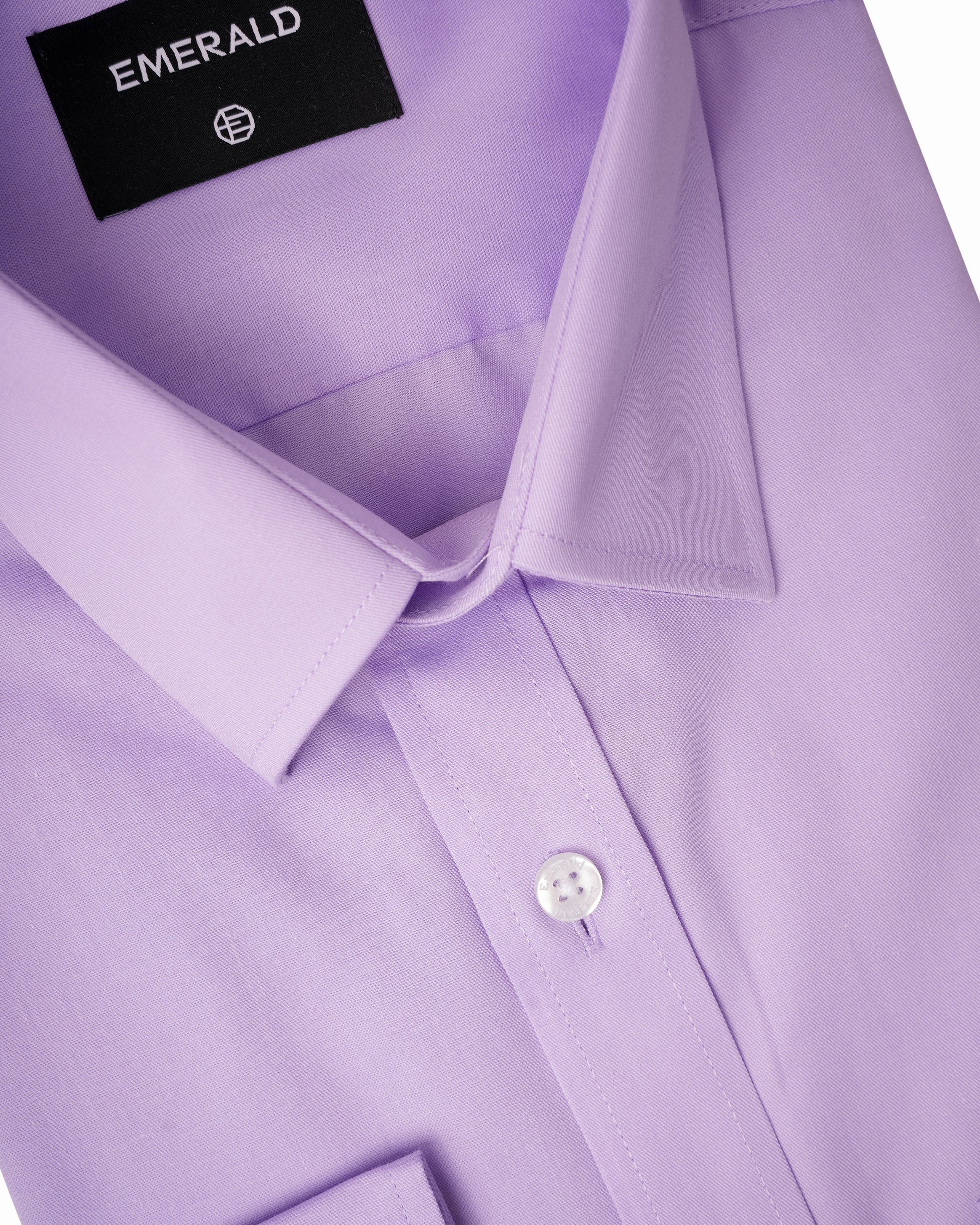 Emerald Formal Plain Regular Fit - Lavender