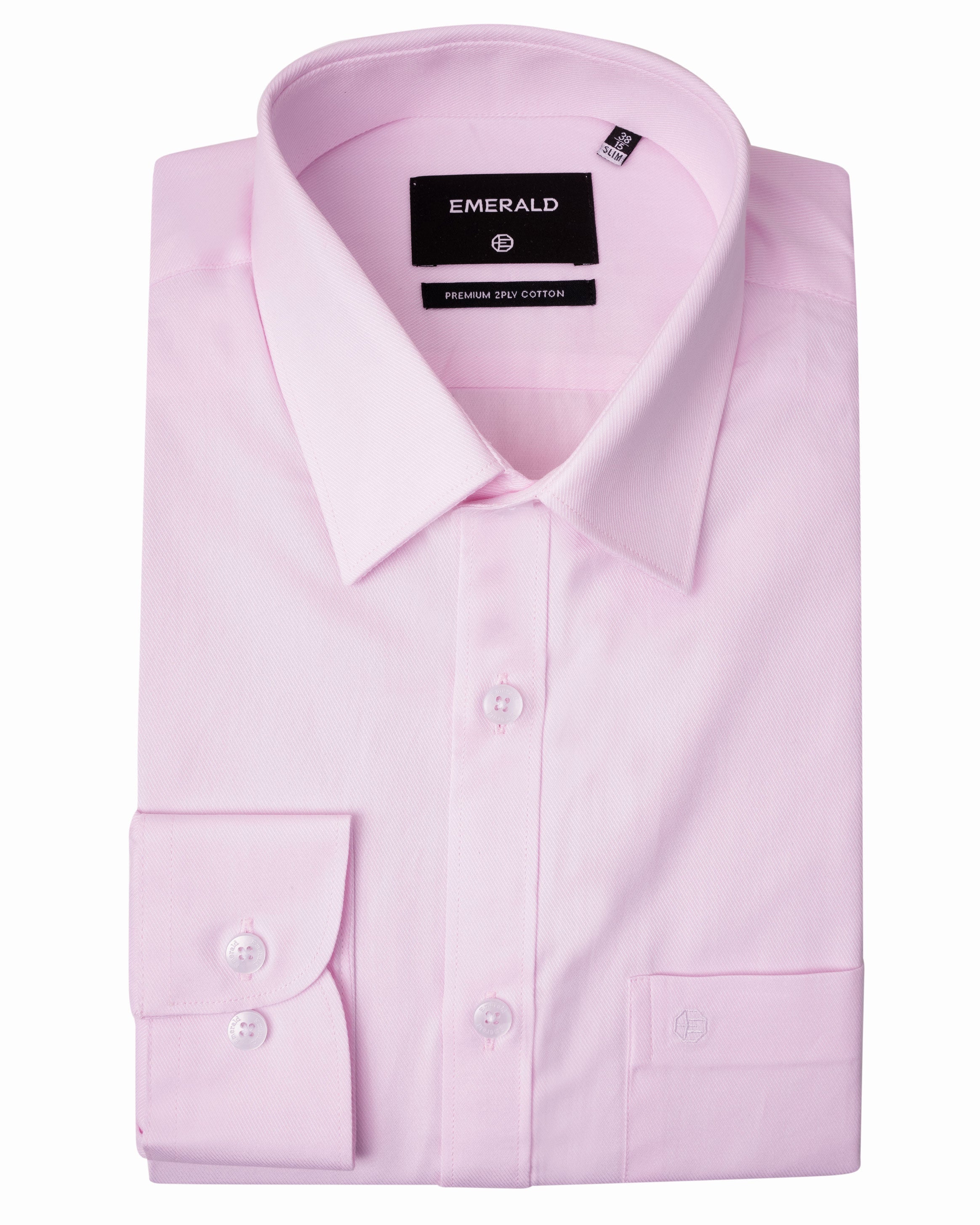 Emerald Formal Plain Slim Fit - Veiled Rose