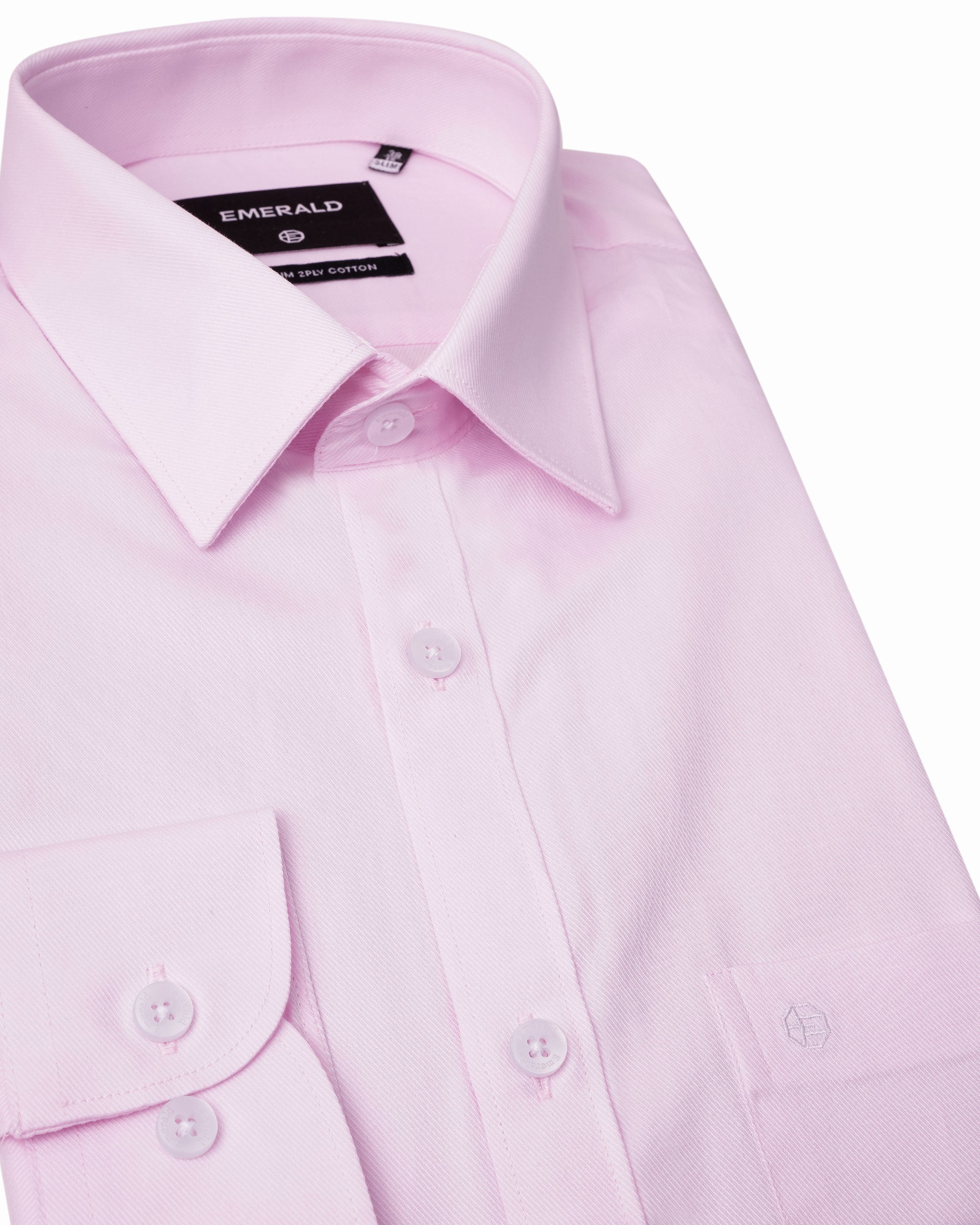 Emerald Formal Plain Slim Fit - Veiled Rose