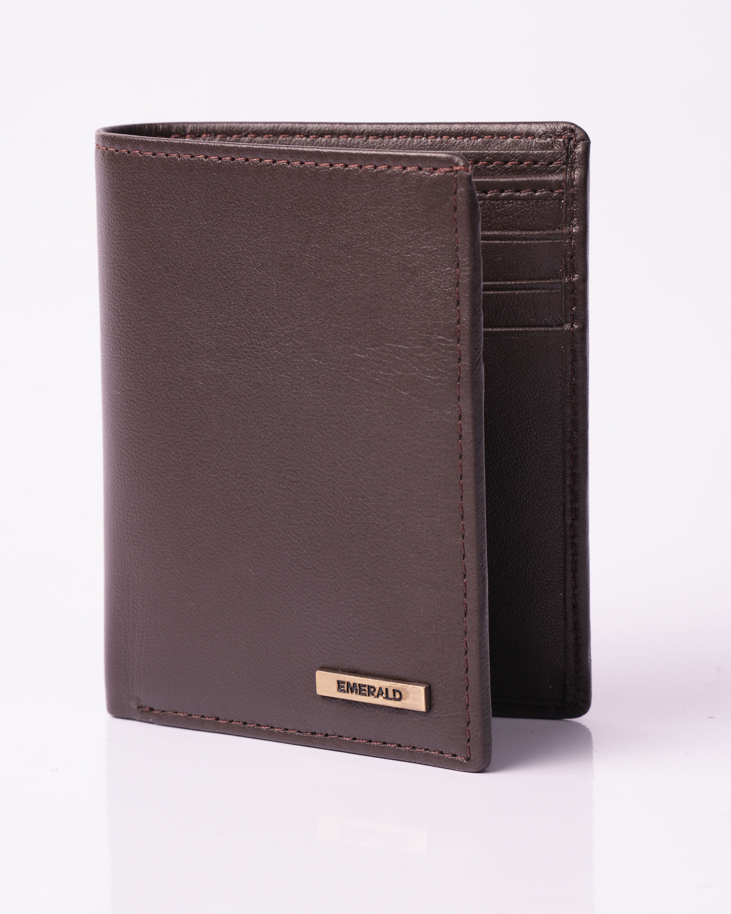 Emerald TRI-Fold Wallet -Brown
