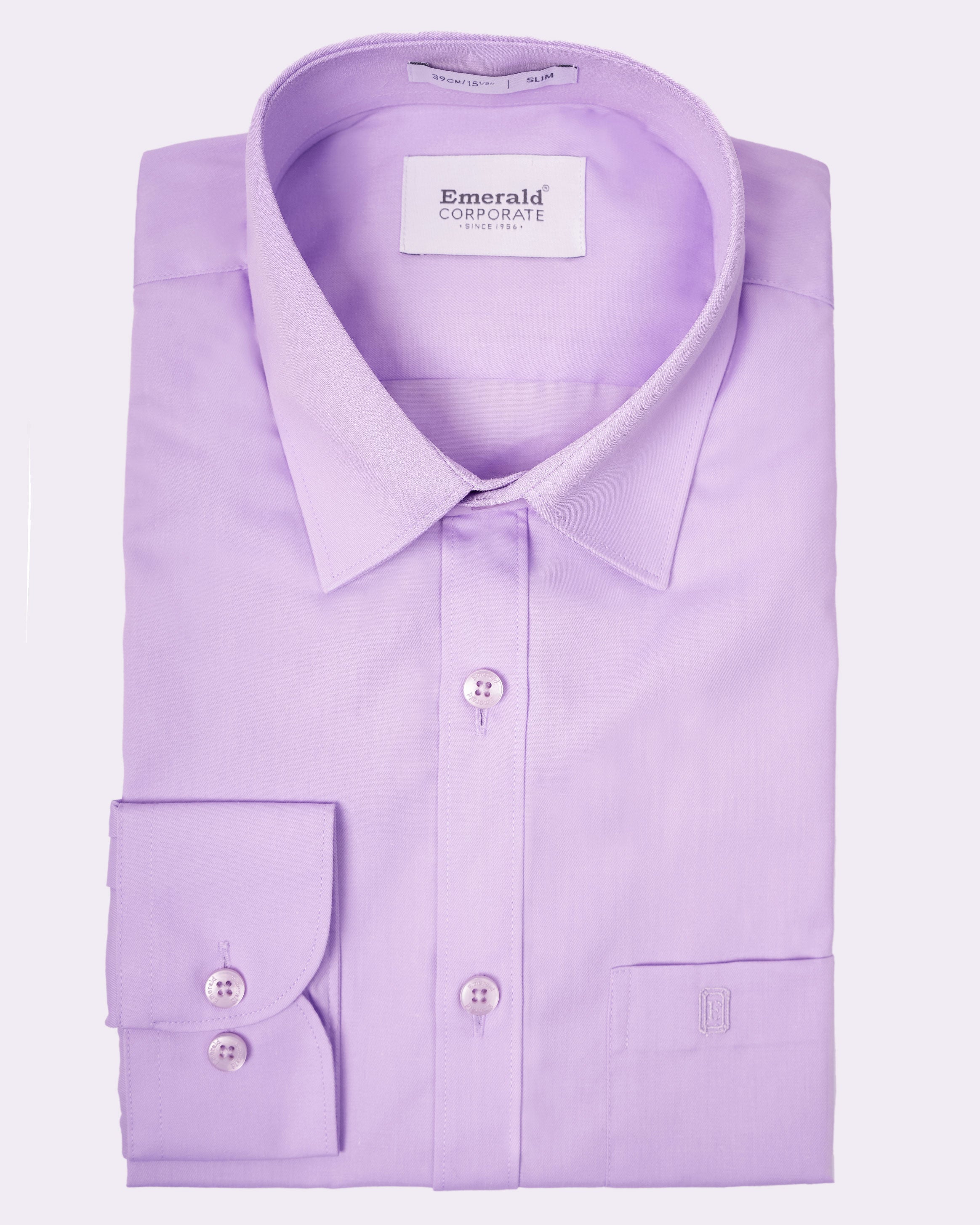 Emerald Corporate Twill Slim Fit - Lavender