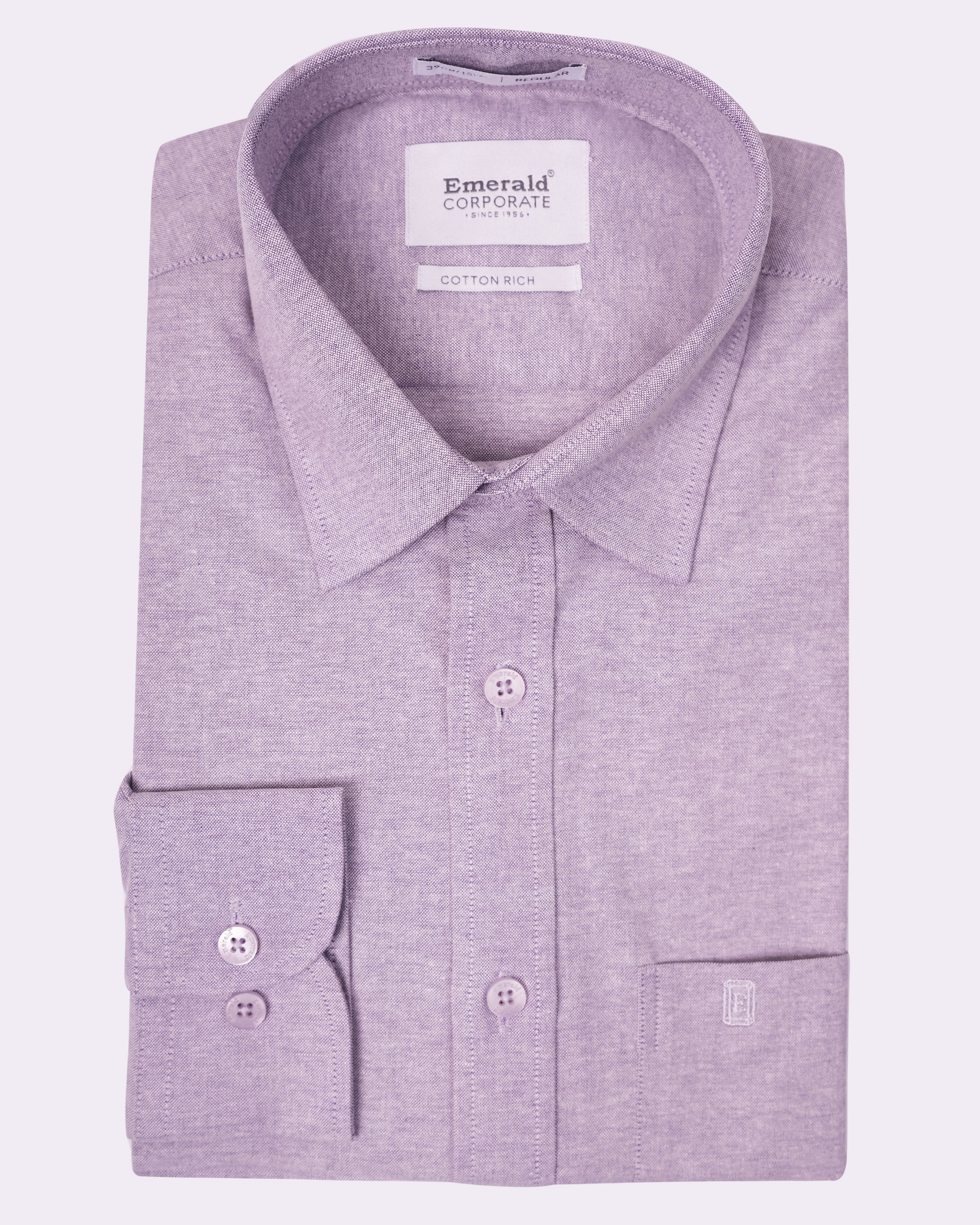 Emerald Corporate Oxford Regular Fit - Veronica