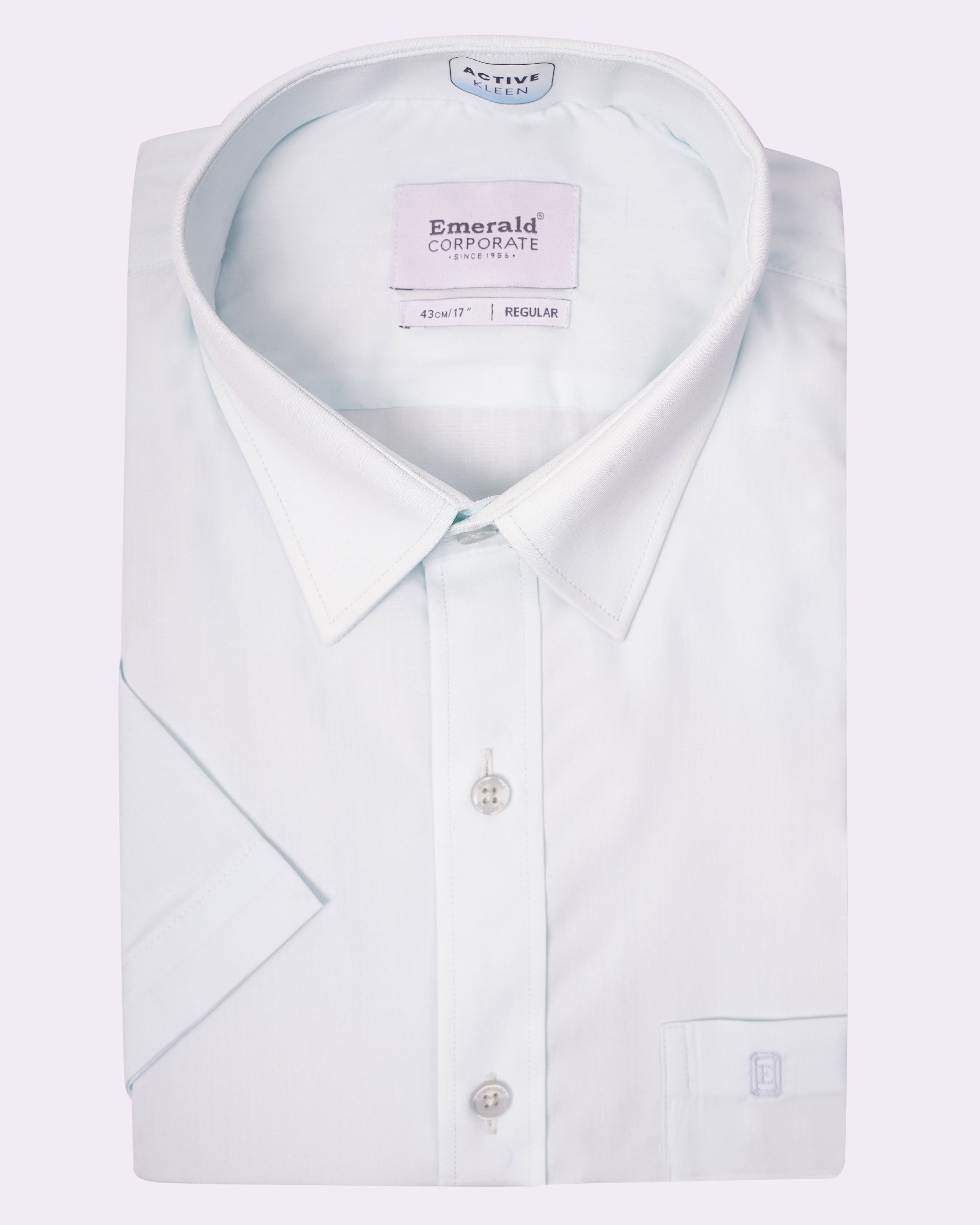 Emerald Corporate Plain Regular Fit - Wan Blue