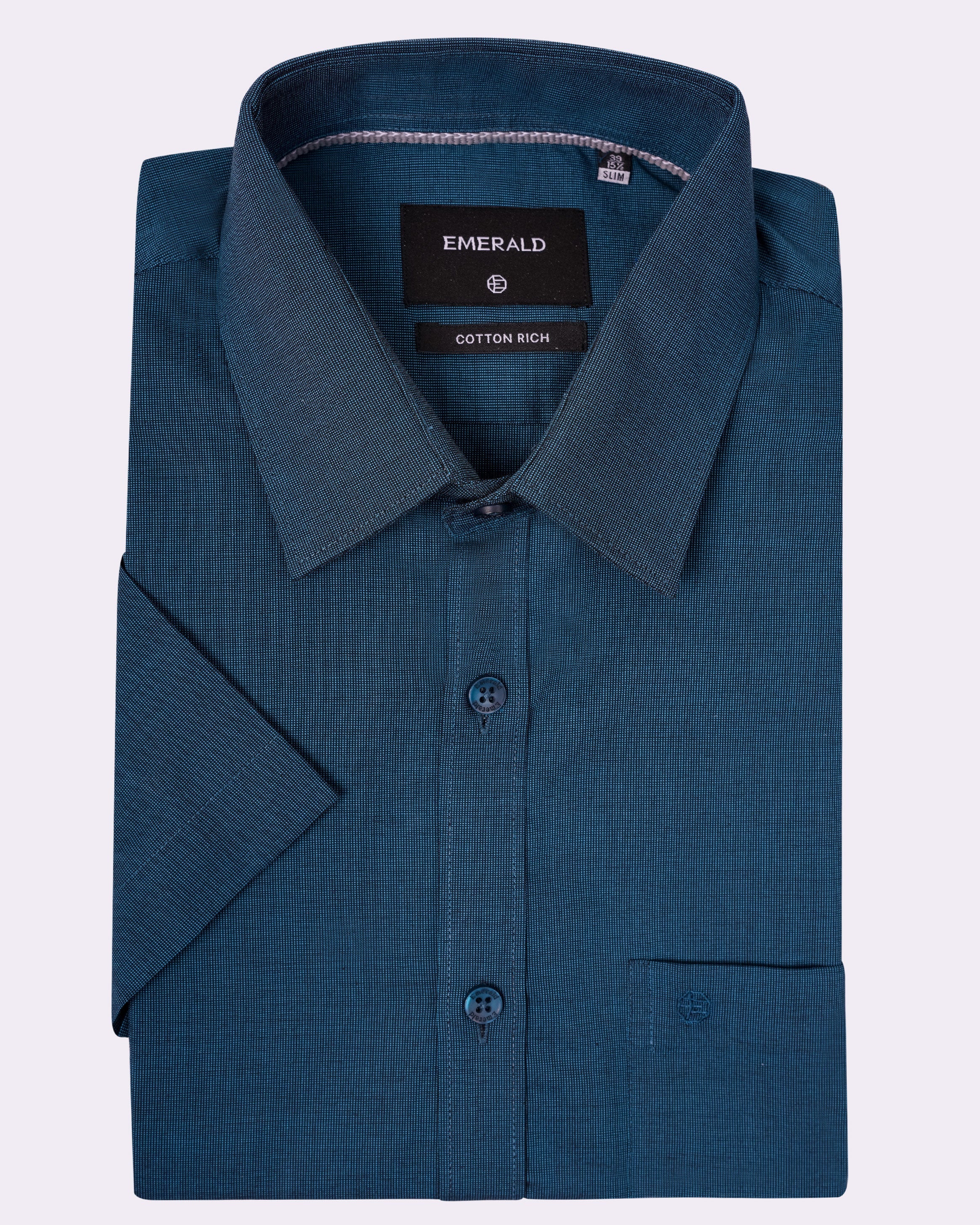 Emerald Corporate Tril A Fil Slim Fit - Midnight