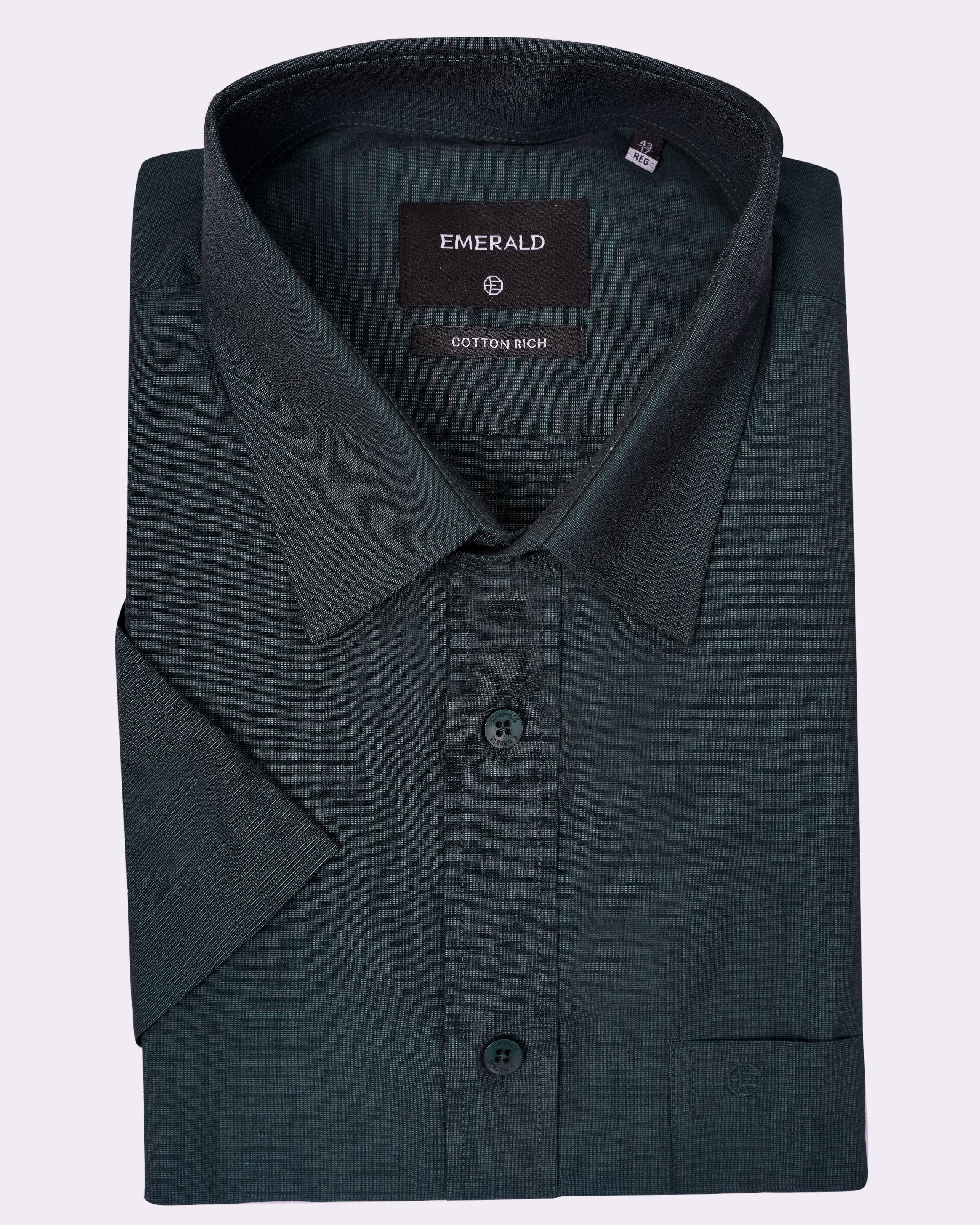 Emerald Corporate Fil A Fil Regular Fit - Greener Pastures