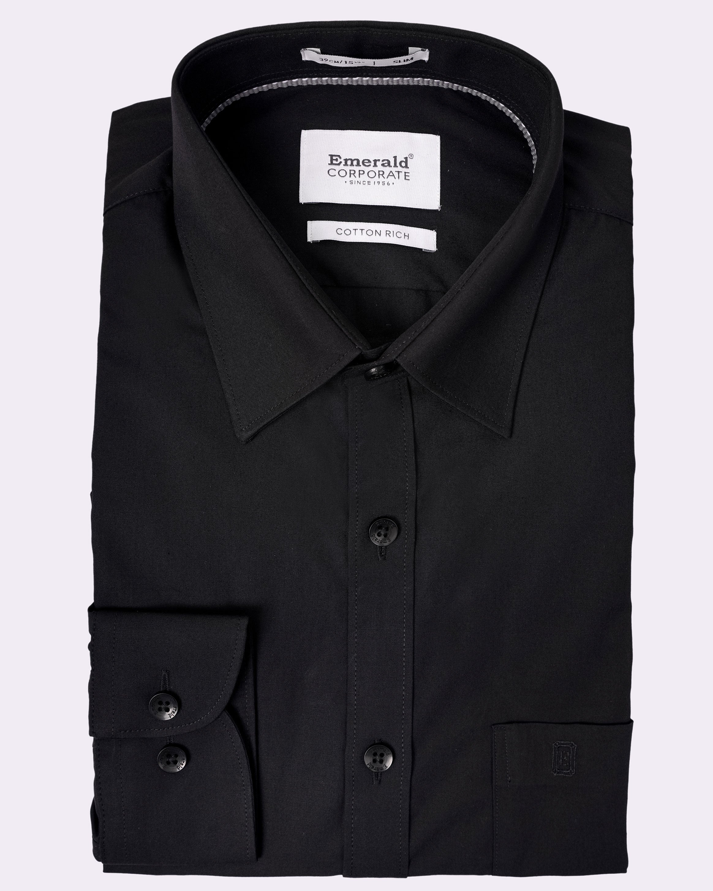 Emerald Corporate Plain Slim Fit - Jet Set