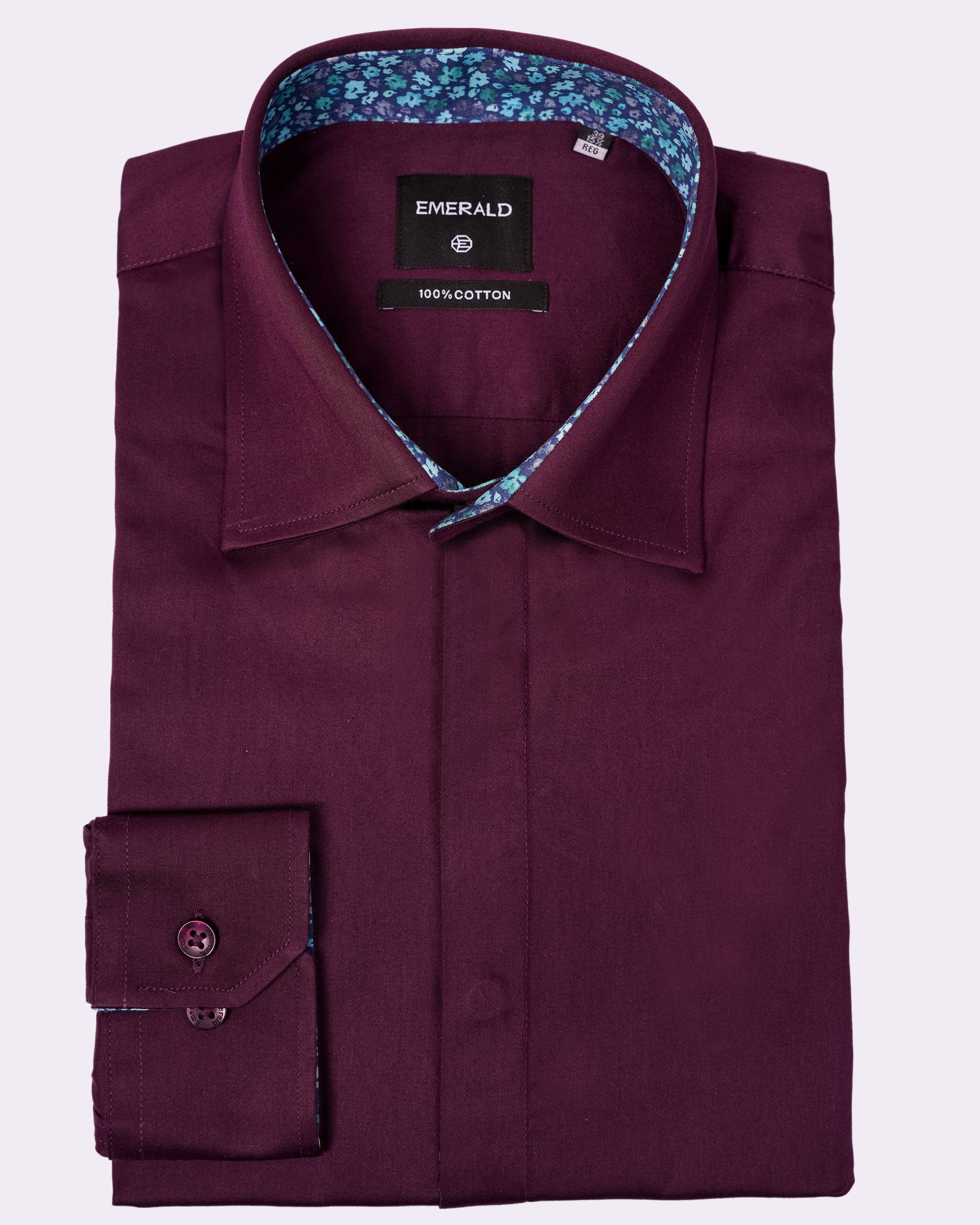 Emerald Evening Dark Denim Regular Fit - Grape Royal