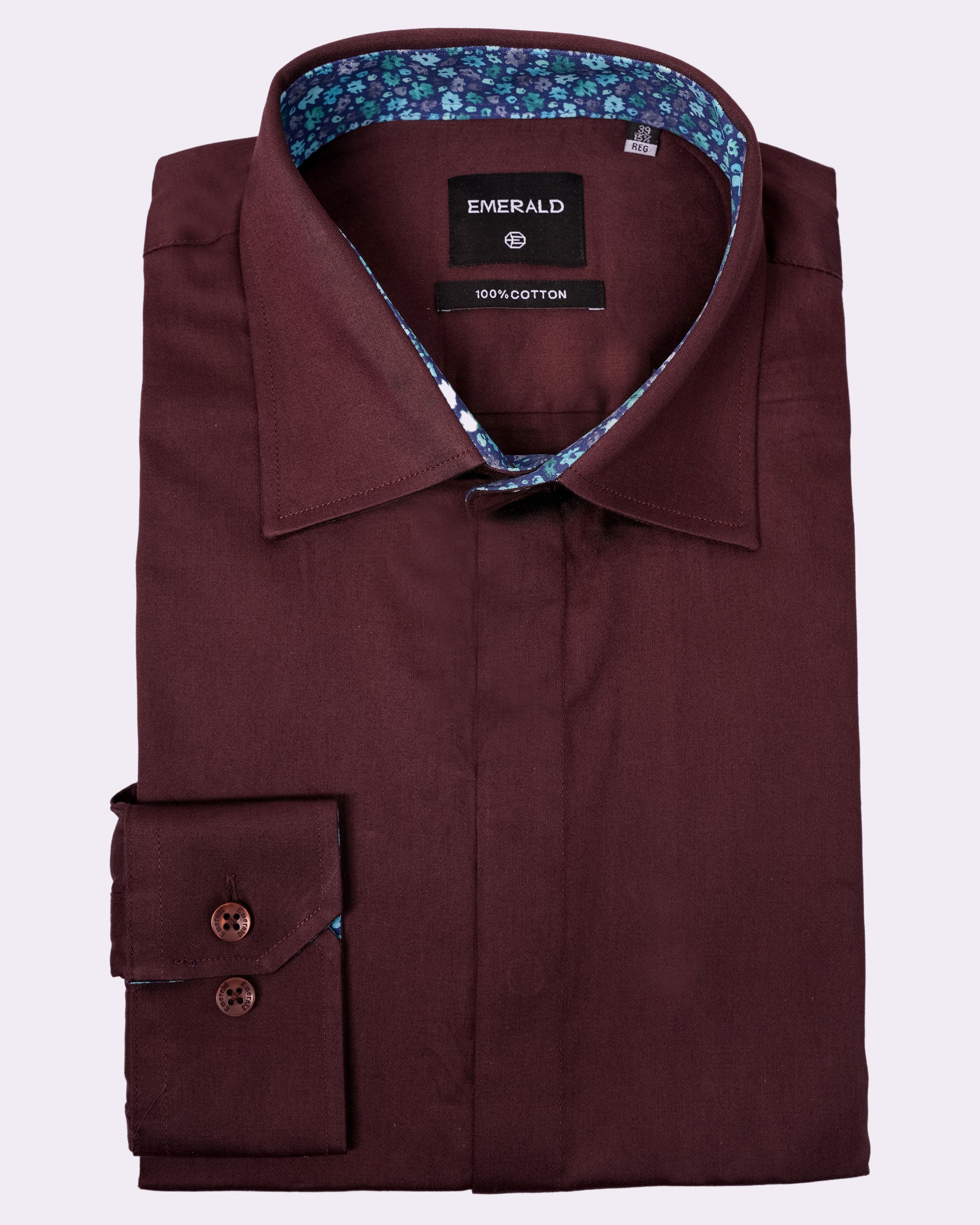 Emerald Evening Dark Denim Regular Fit - Chocolate Truffel