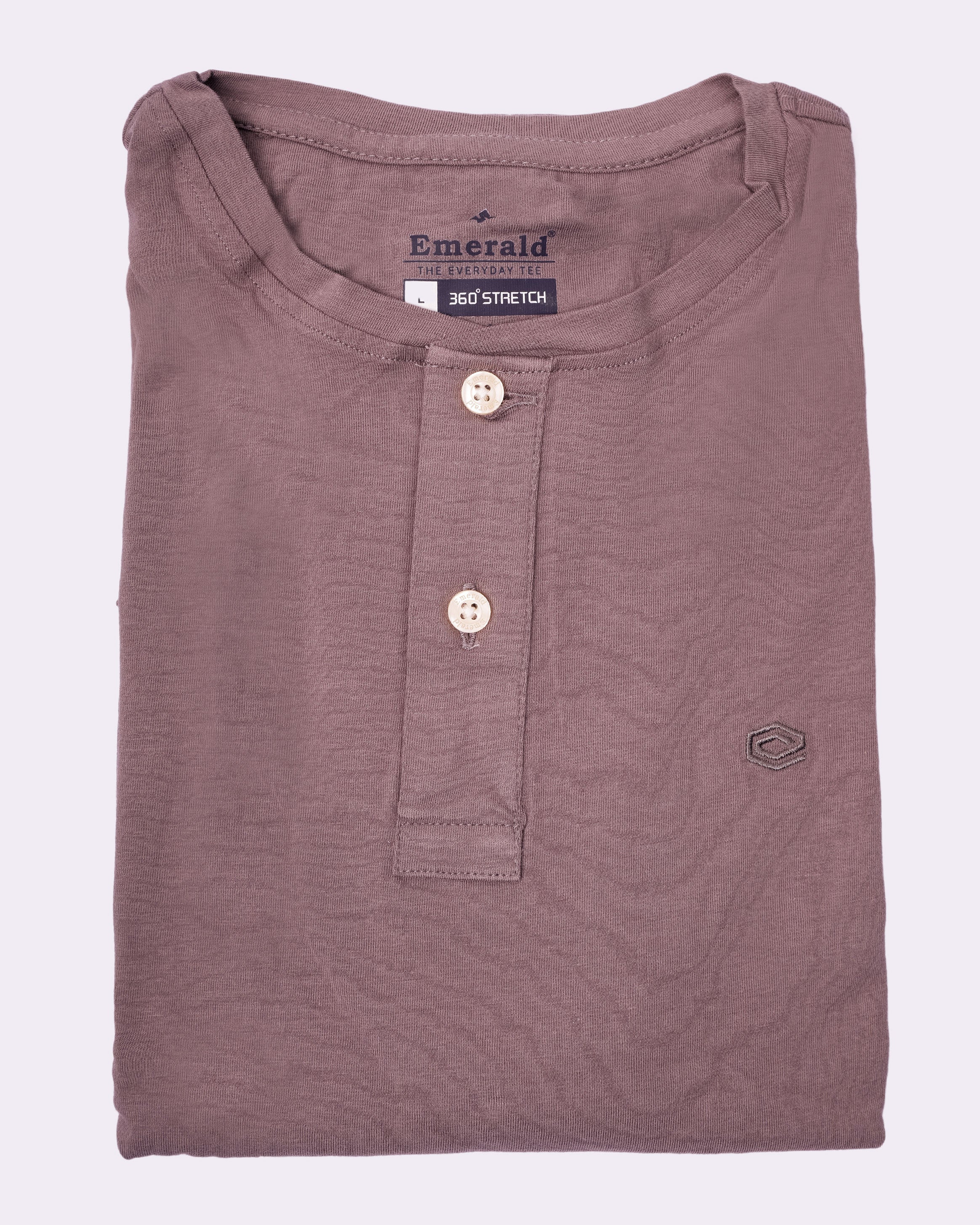 Emerald  Plain Slim Fit - Pine Bark