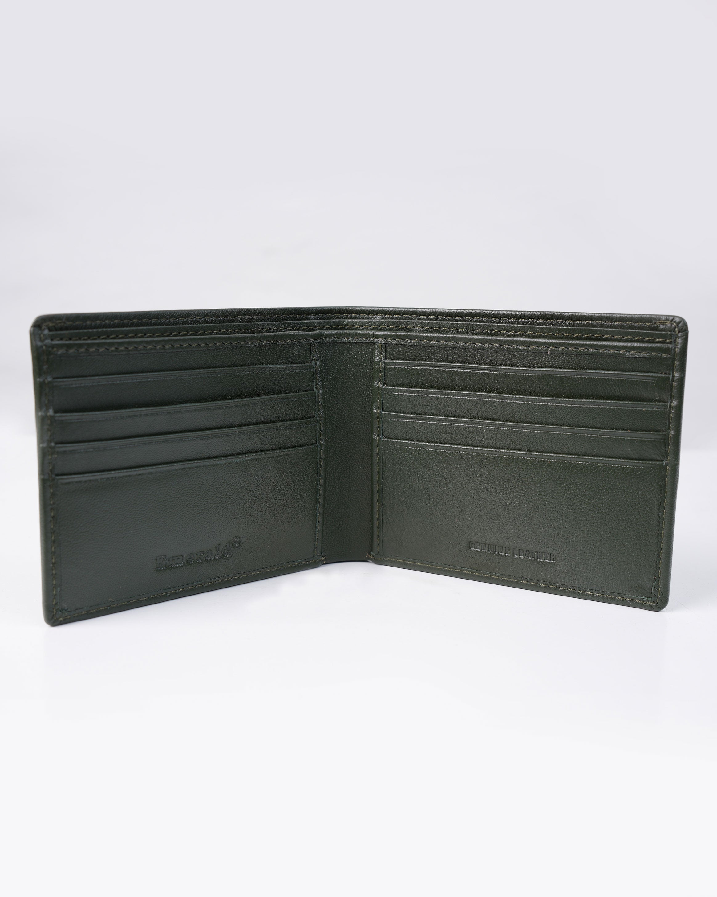 Emerald BiFold Wallet-Green