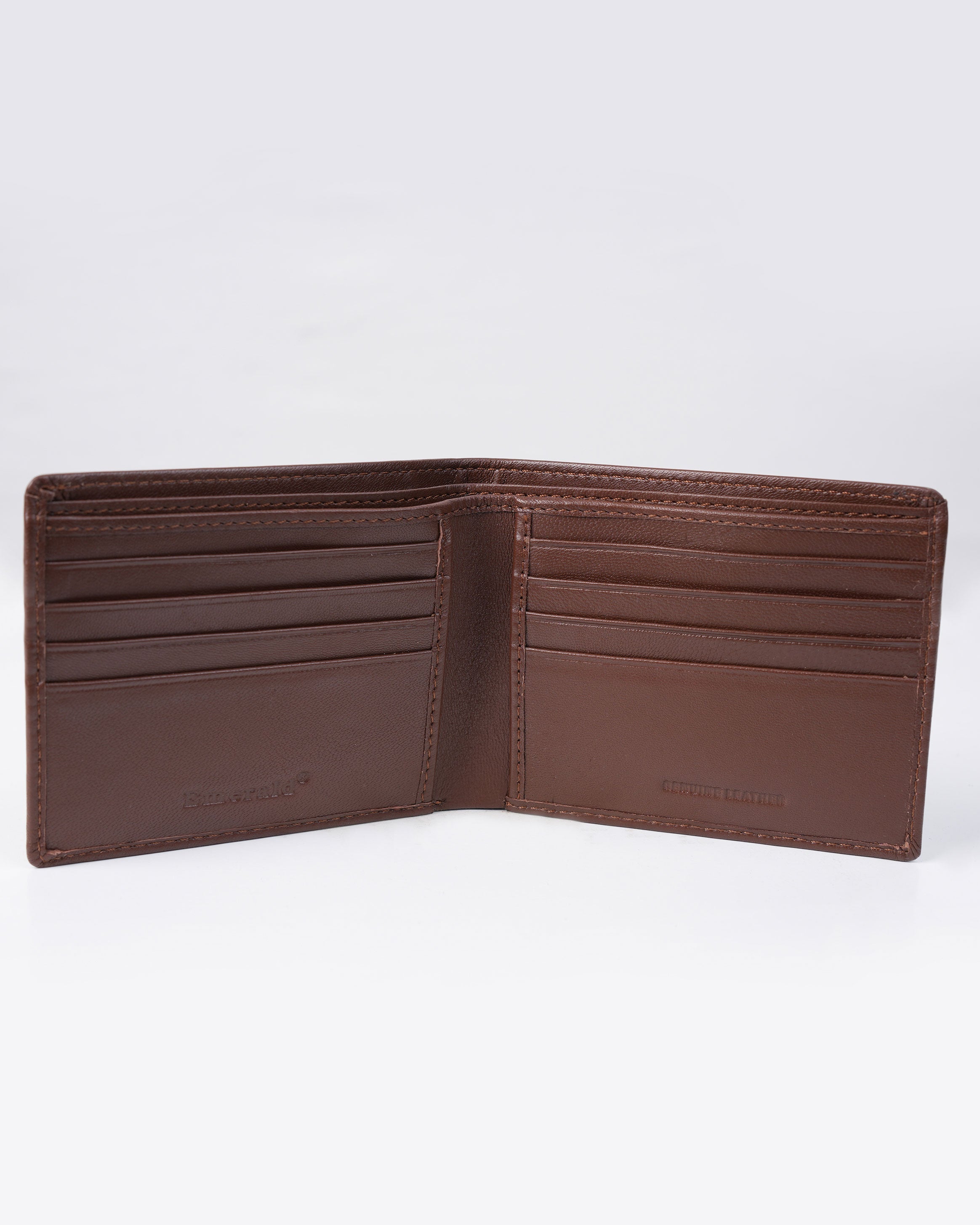 Emerald BiFold Wallet-Tan
