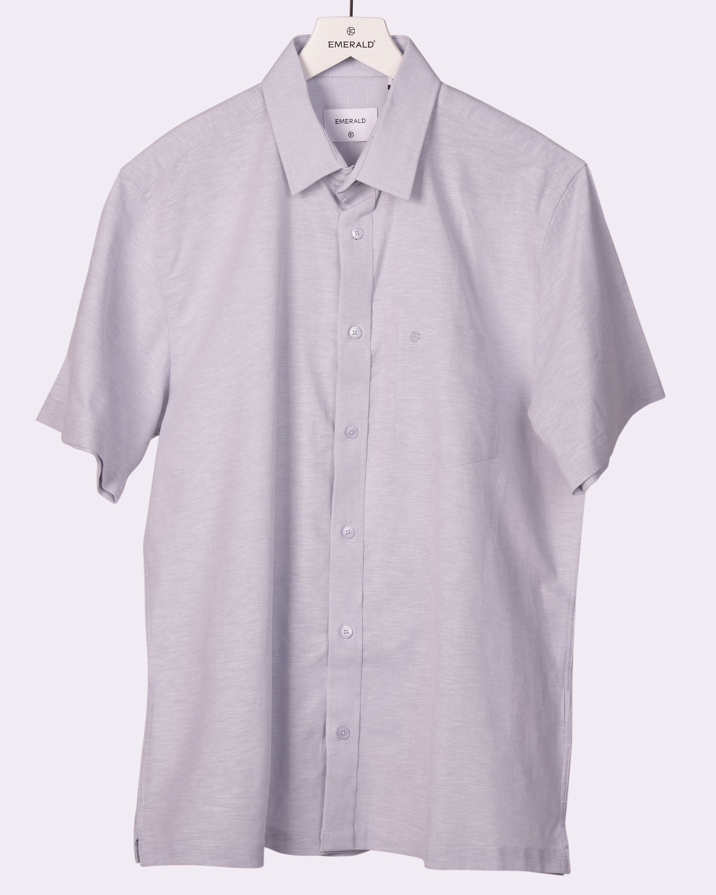 Emerald Casual Plain Regular Fit - Forever Blue