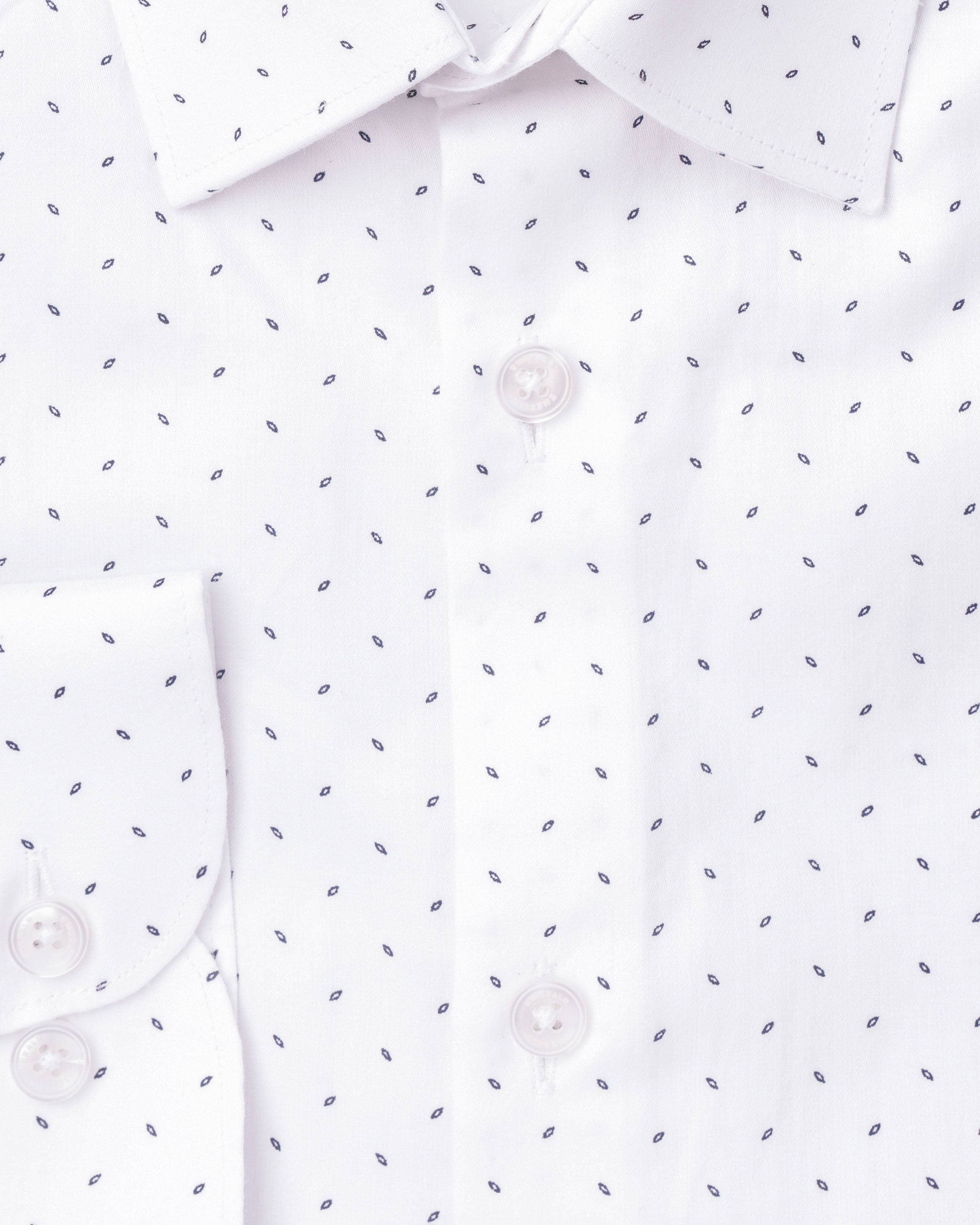 Emerald Formal Printed Slim Fit - Birch
