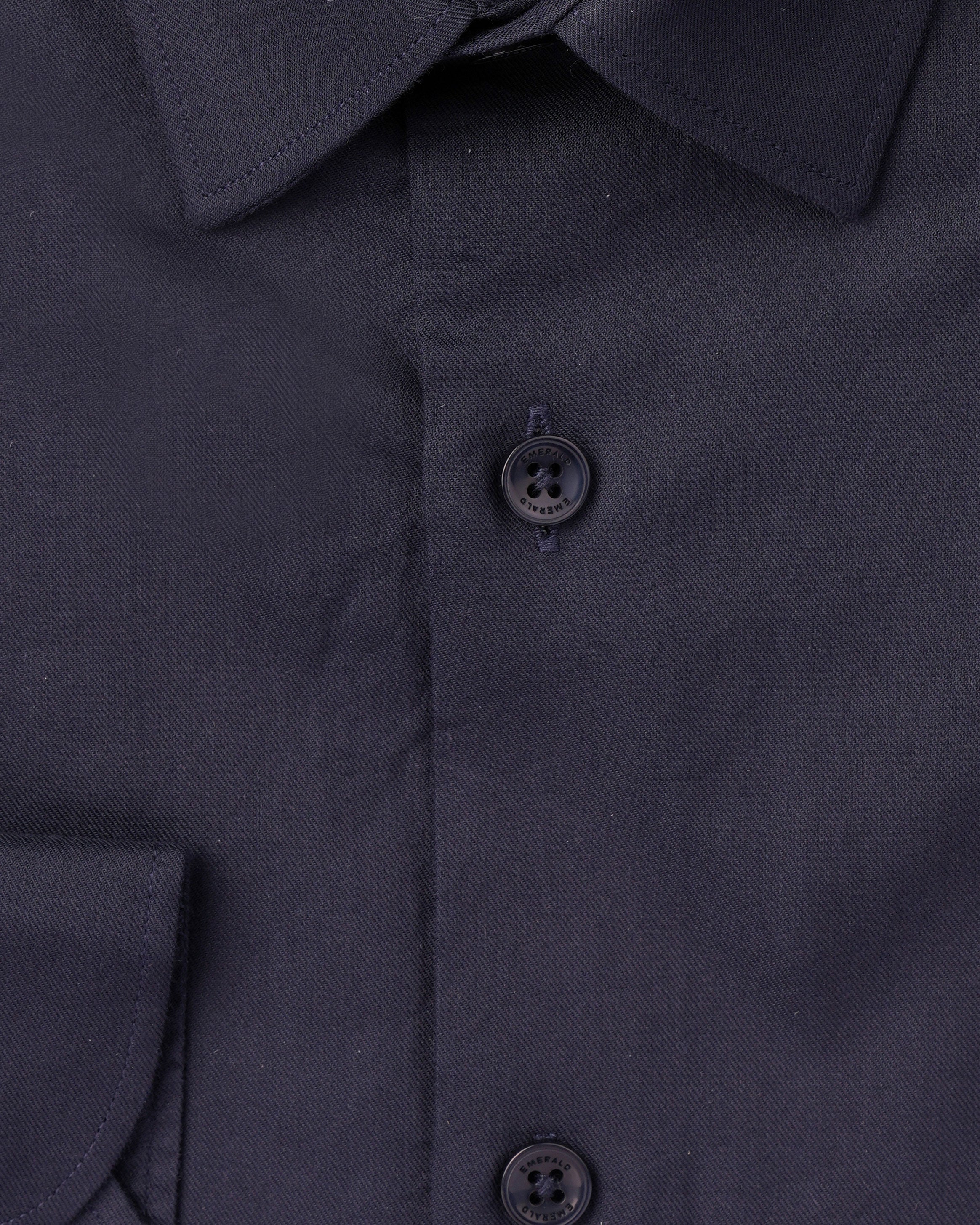 Emerald Evening Plain Slim Fit - Navy