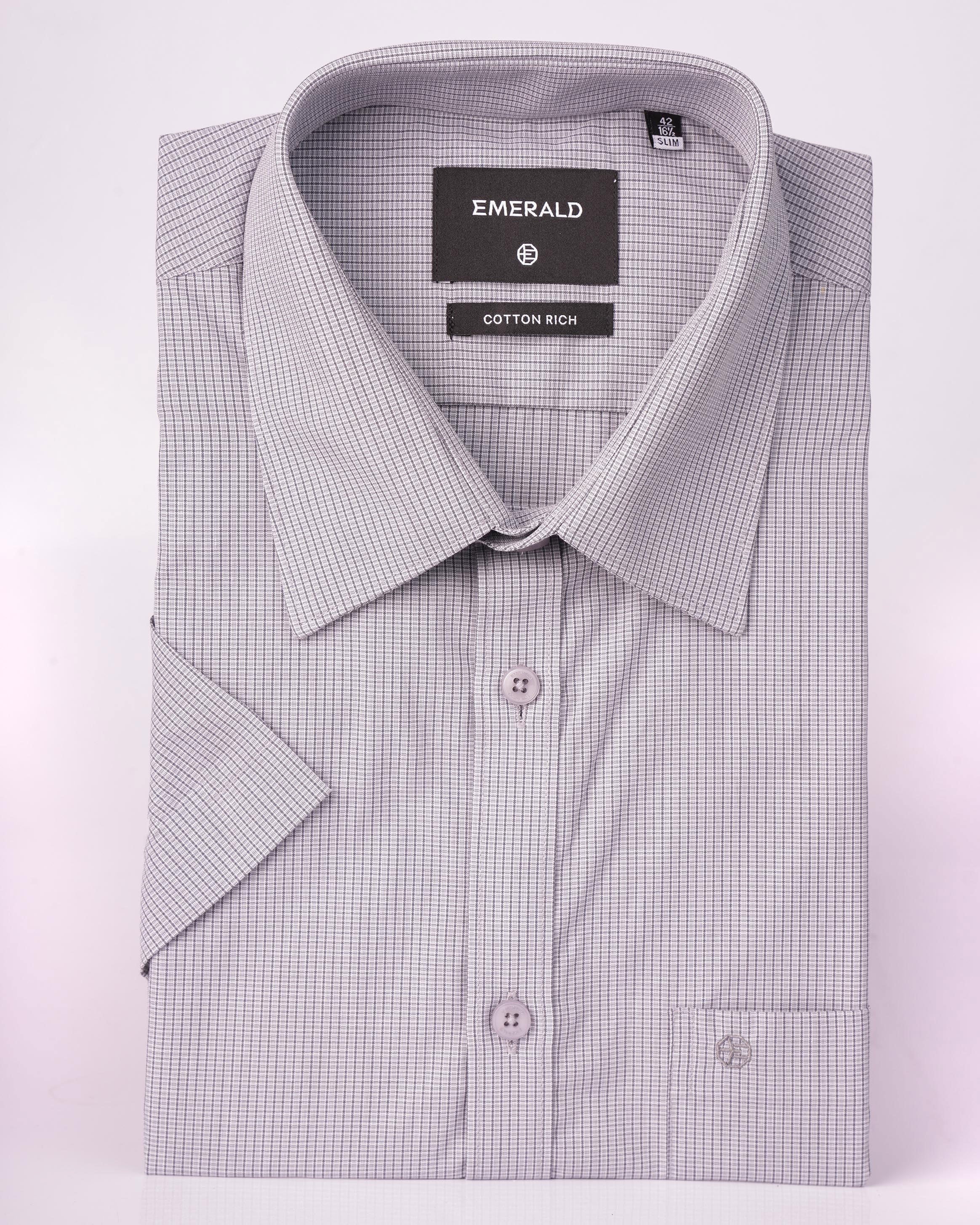Emerald Formal Printed Slim Fit - High Rice