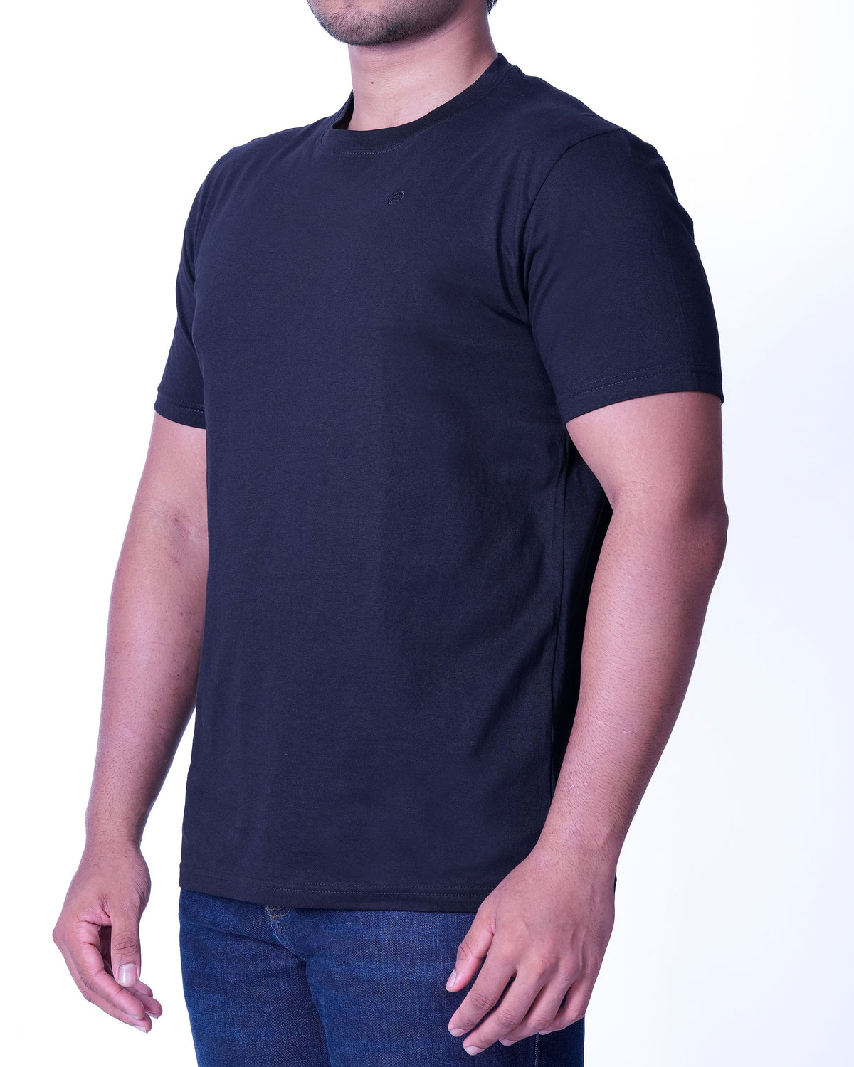 Emerald Crew Neck Plain Slim Fit - Jet Set