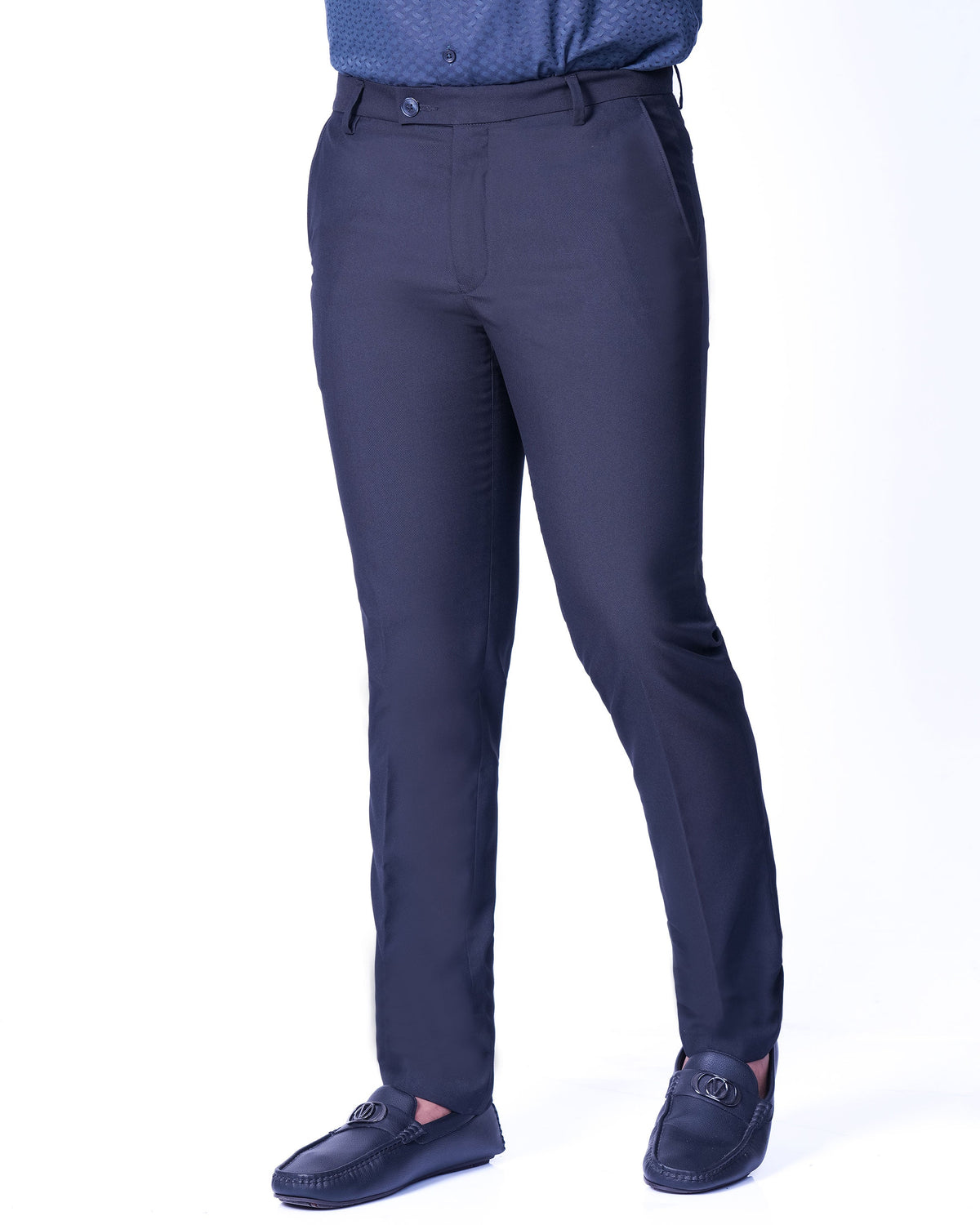 Emerald Formal Trouser Plain Ultra Slim Fit - Black