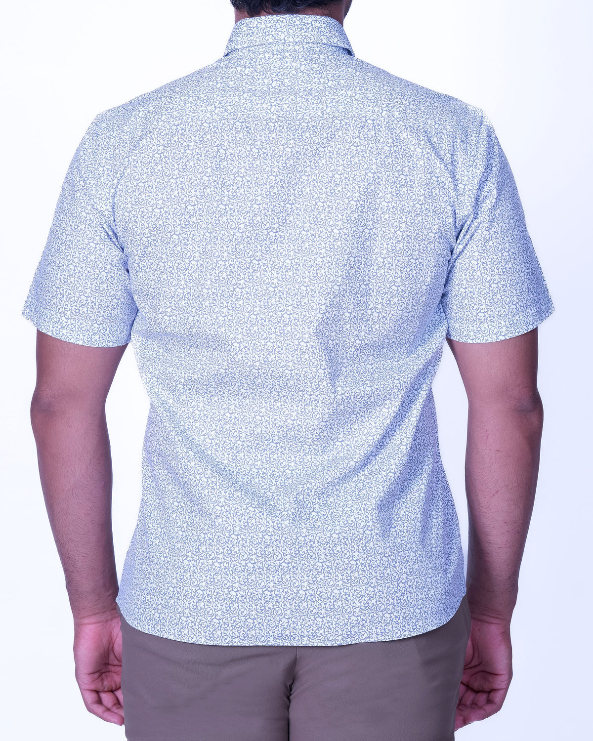 Emerald Casual Printed Regular Fit - Green