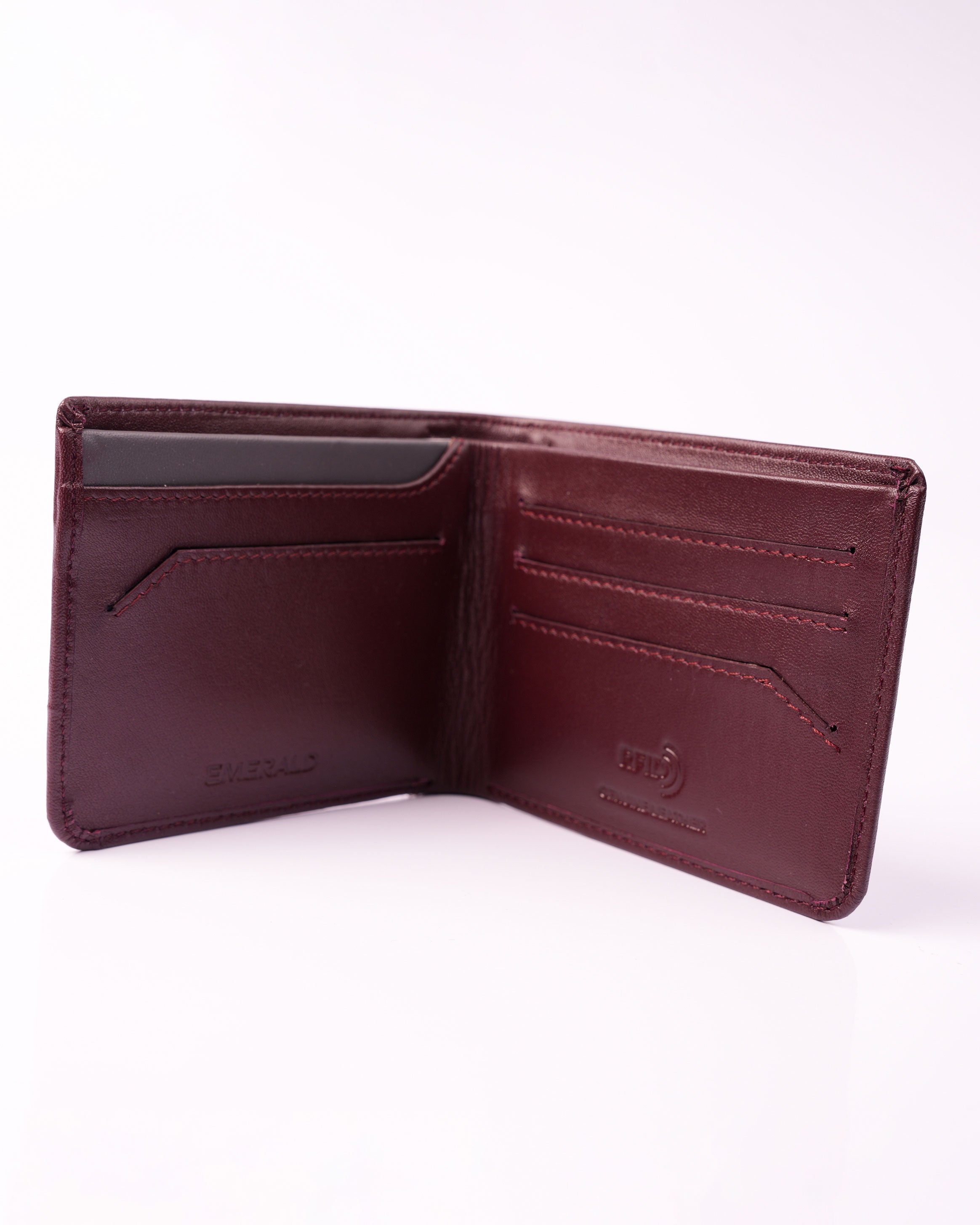 EMERALD - VERTEX WALLET-MAROON